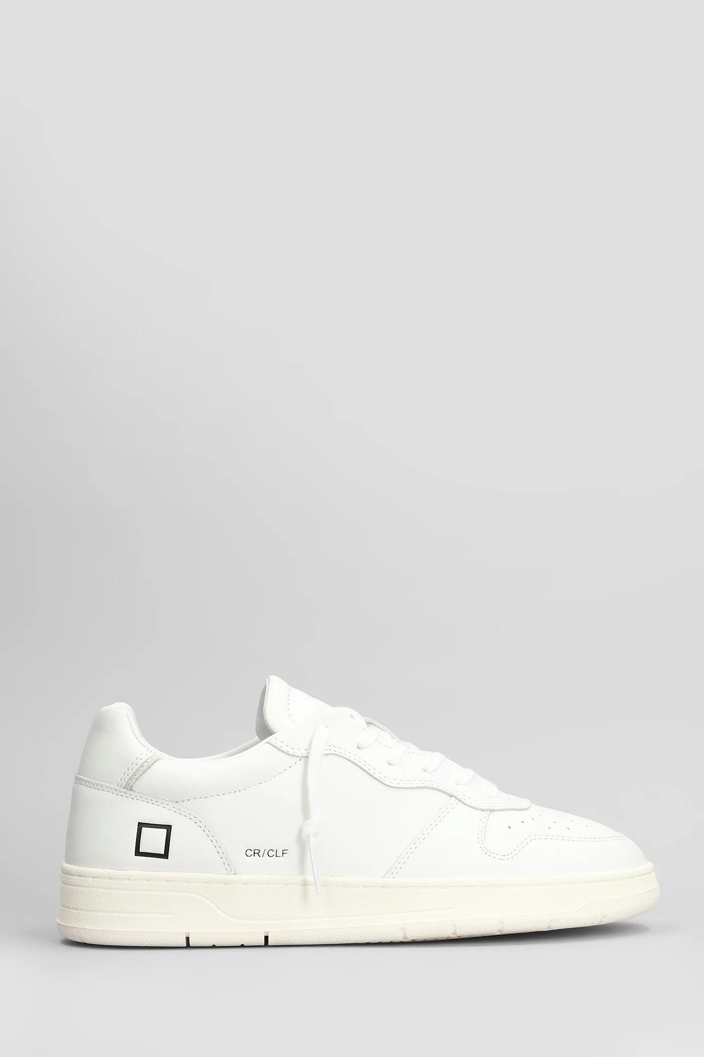 Court Sneakers in white leather