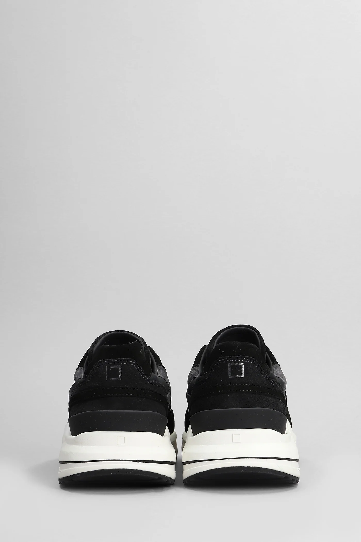 Fuga Sneakers in black Suede and fabric - Image 4