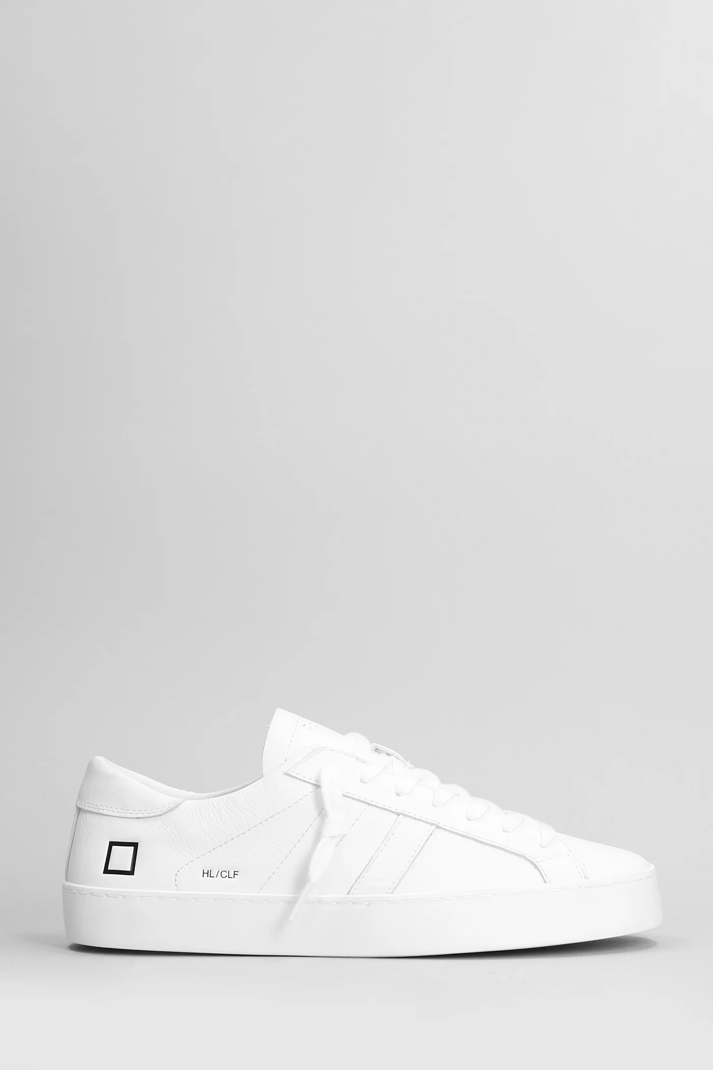 Hill Low Sneakers in white leather