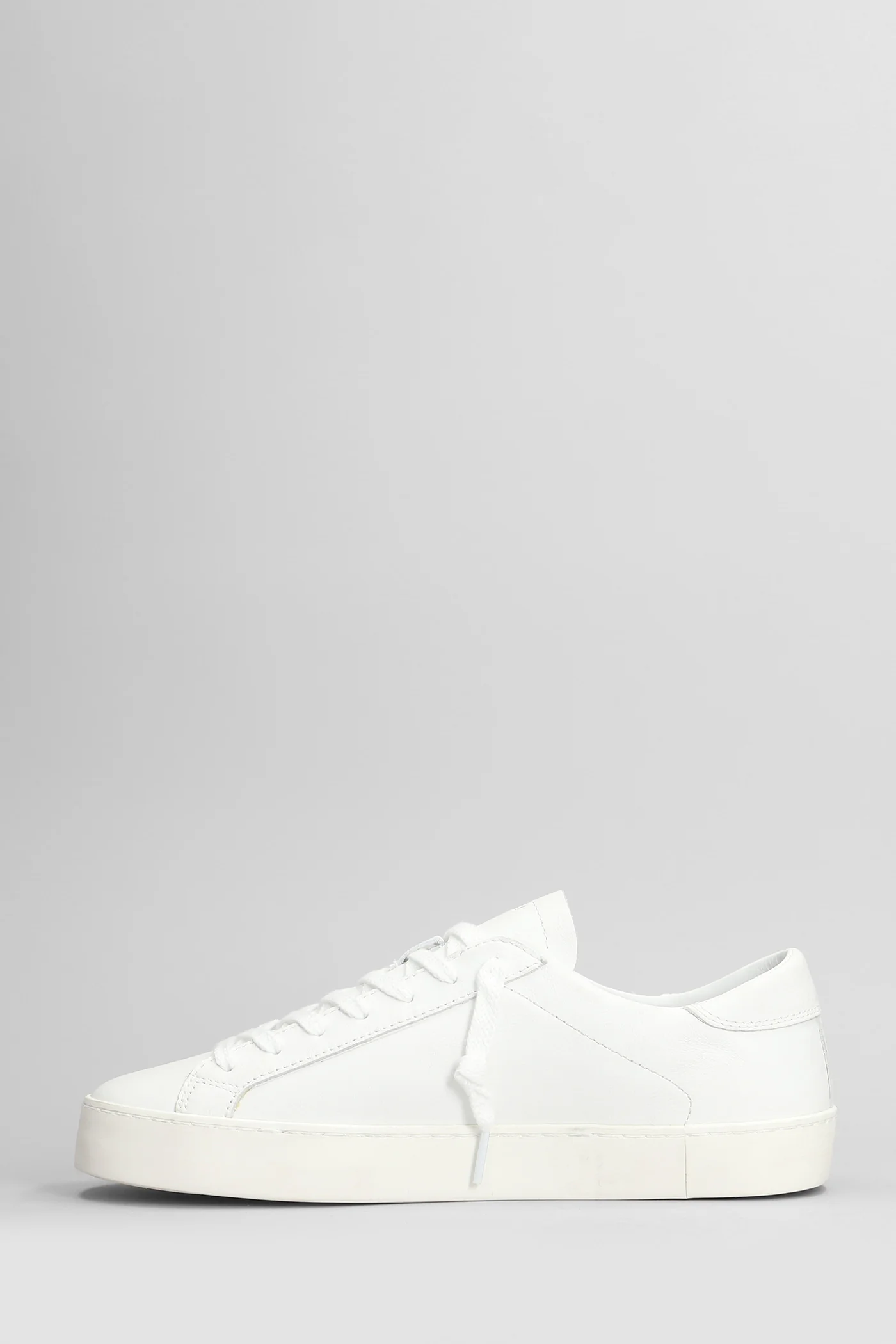 Hill Low Sneakers in white leather - Image 3