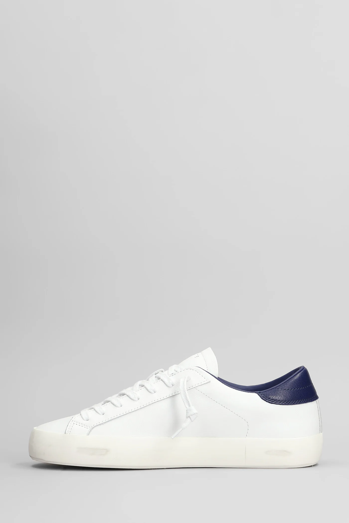 Hill Low Sneakers in white leather - Image 3