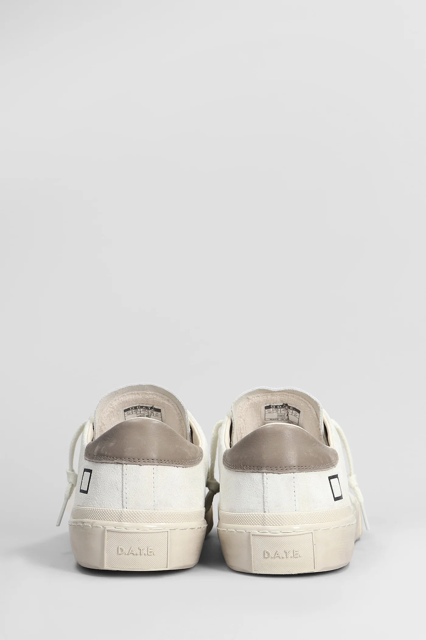 Hill Low Sneakers in white suede - Image 4
