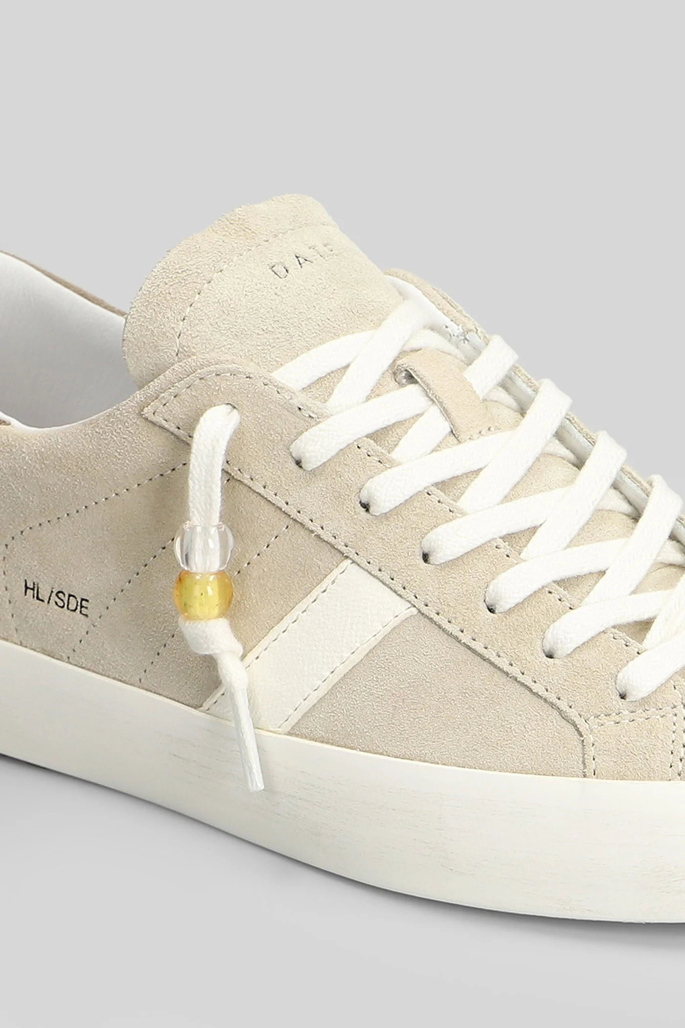 Hill Low Suede Sneakers in beige suede - Image 5