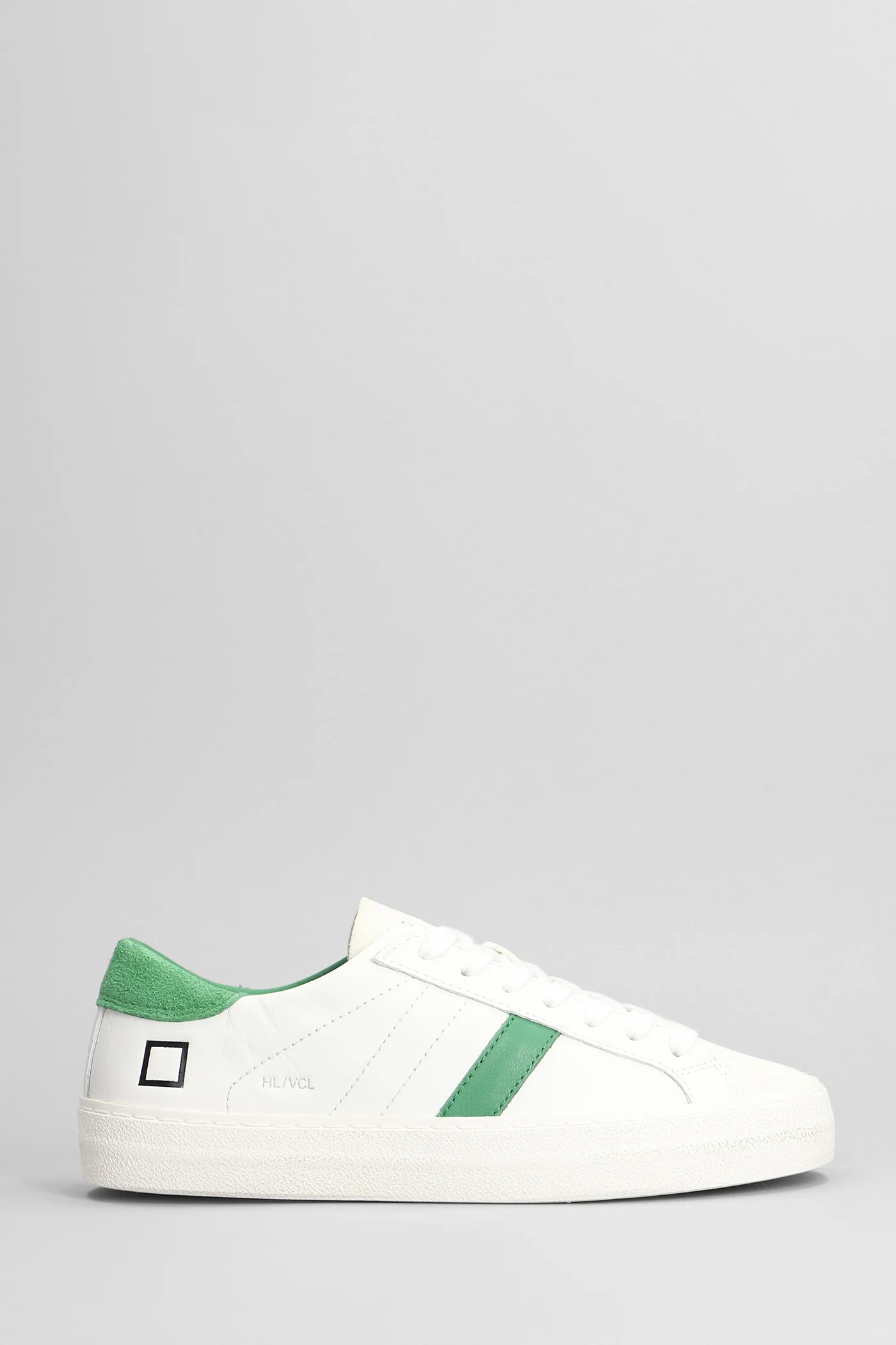 Hill Low Vintage Sneakers in white leather
