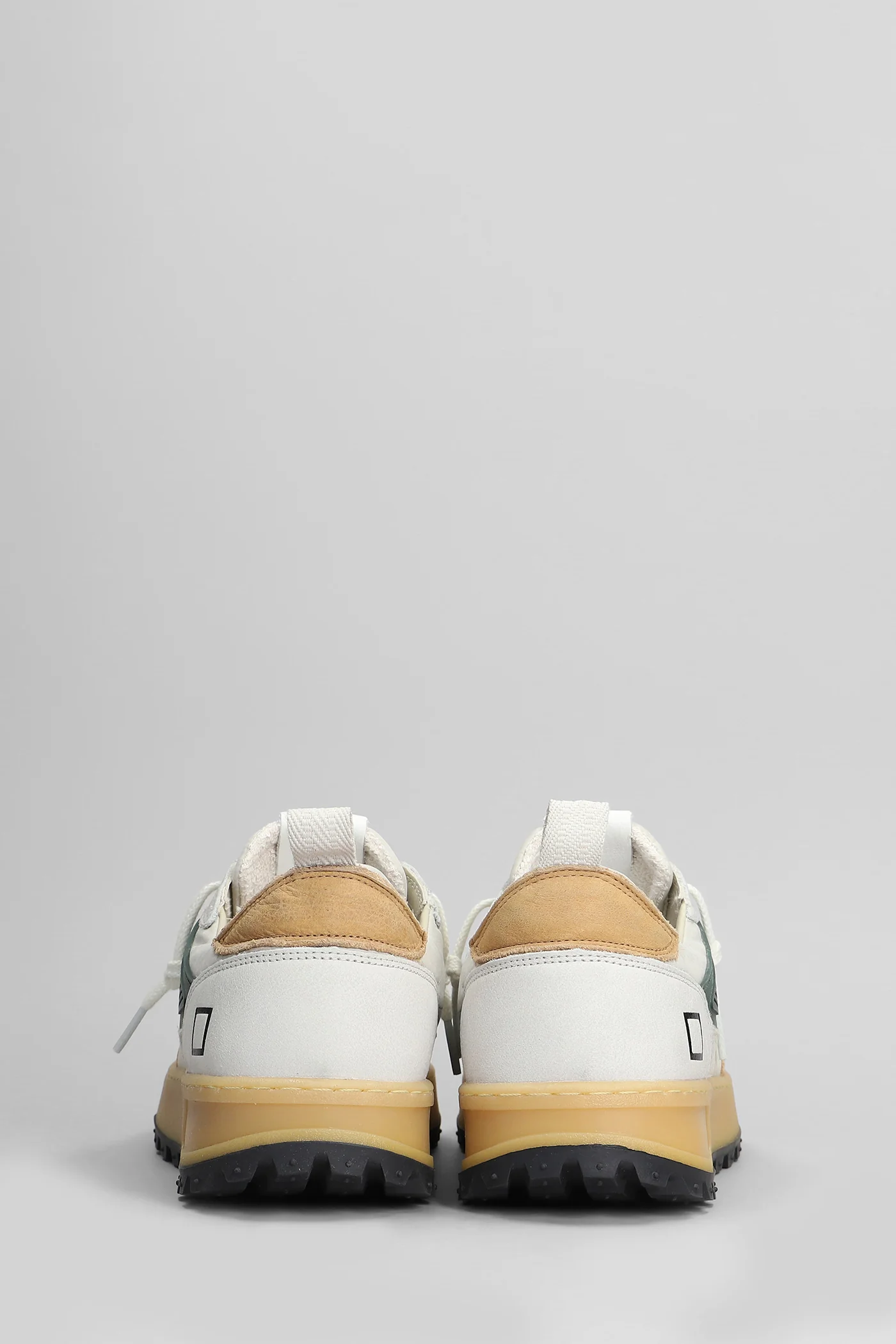 Kdue Outdoor Sneakers in beige Suede and fabric - Image 4