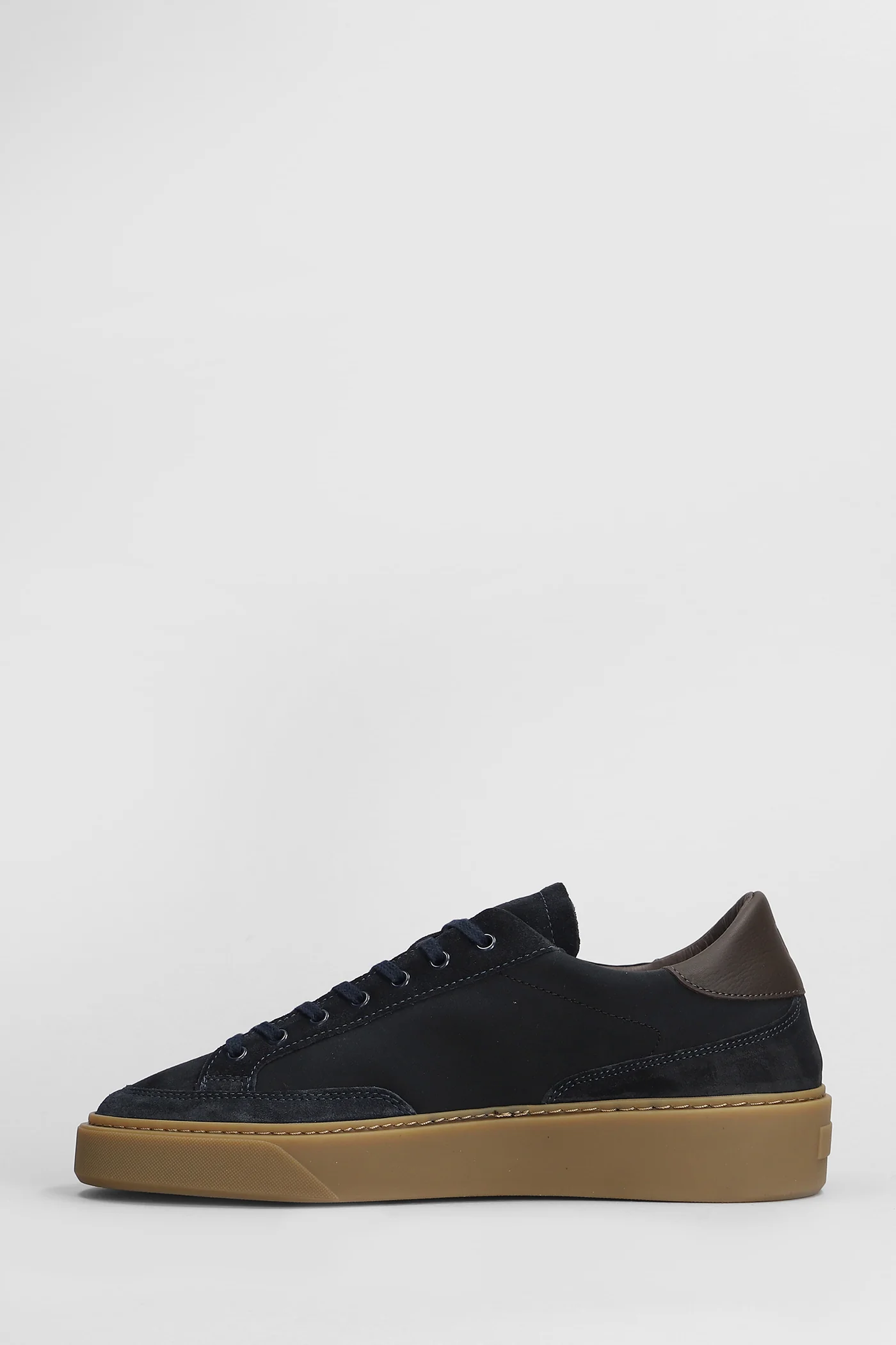 Levante Ground Sneakers in blue Suede and fabric - Image 3