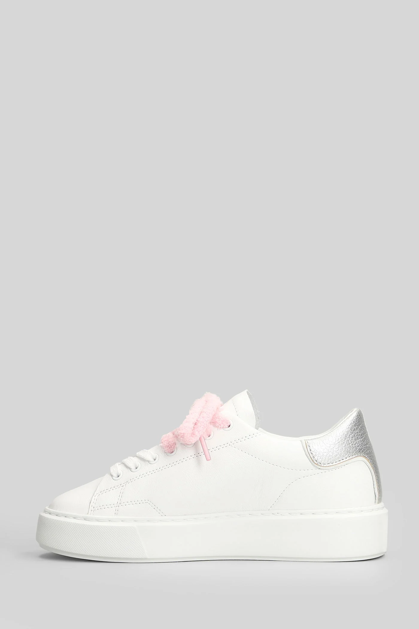 Sfera Calf Sneakers in white leather - Image 3