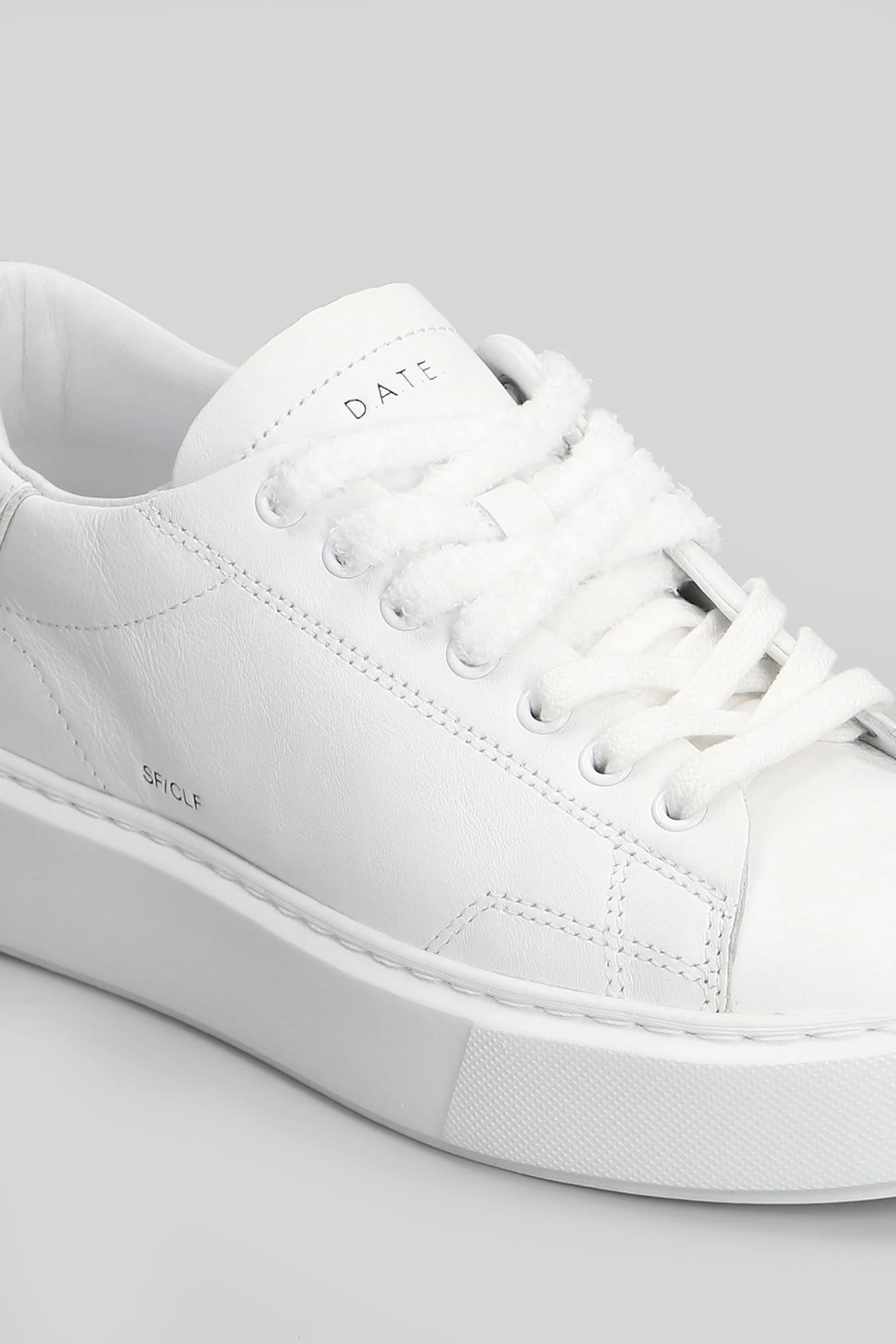 Sfera Calf Sneakers in white leather - Image 5