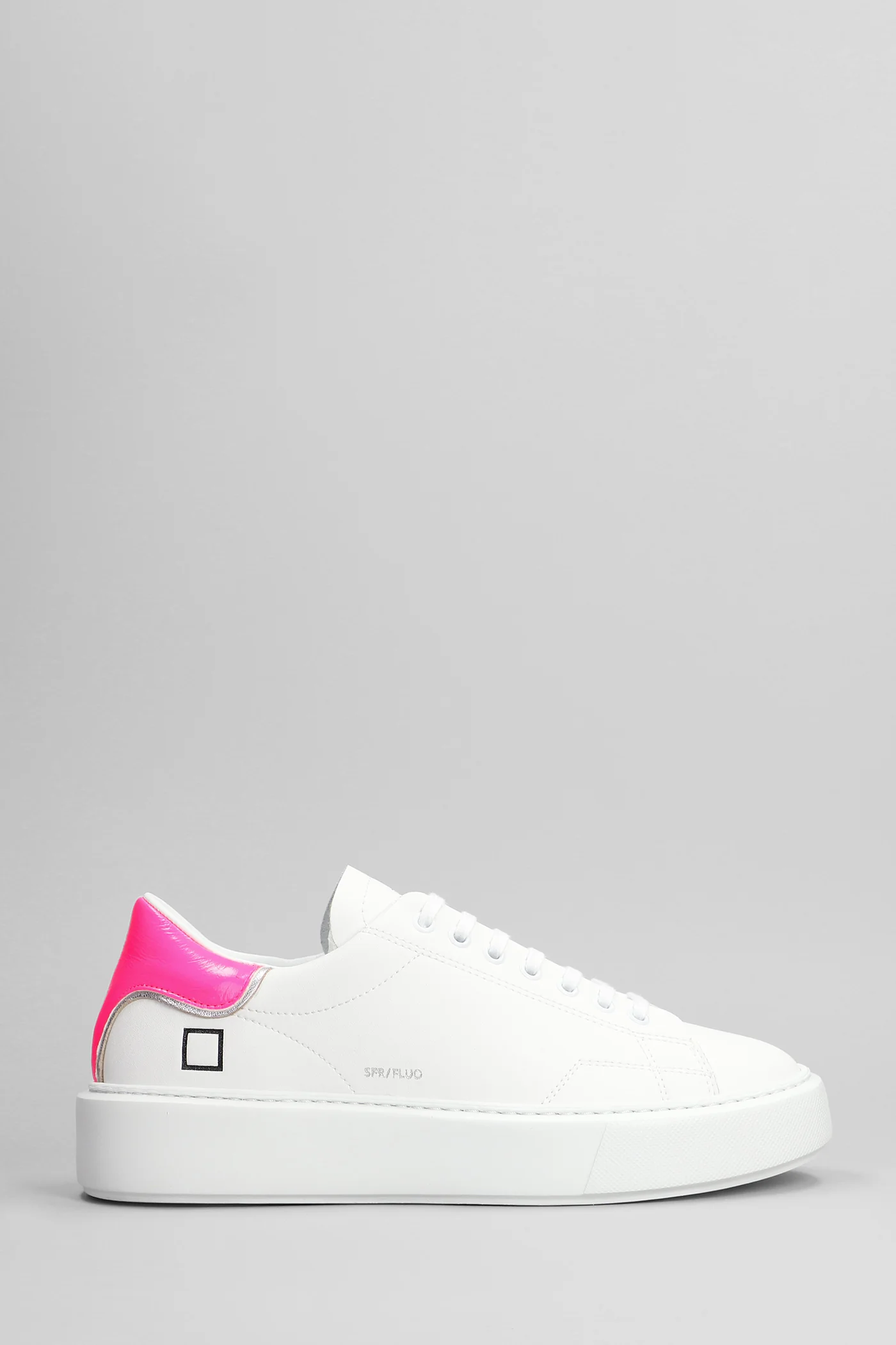 Sfera Fluo Sneakers in white leather