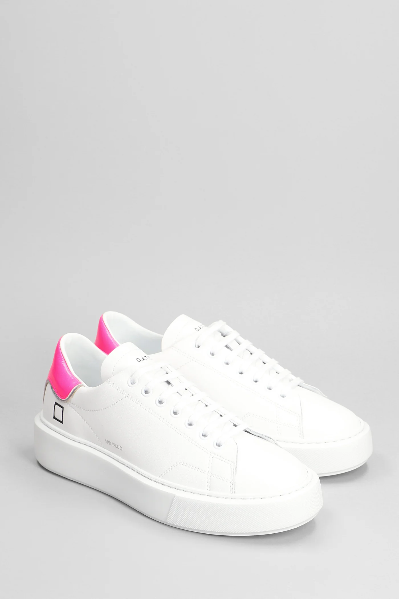 Sfera Fluo Sneakers in white leather - Image 2