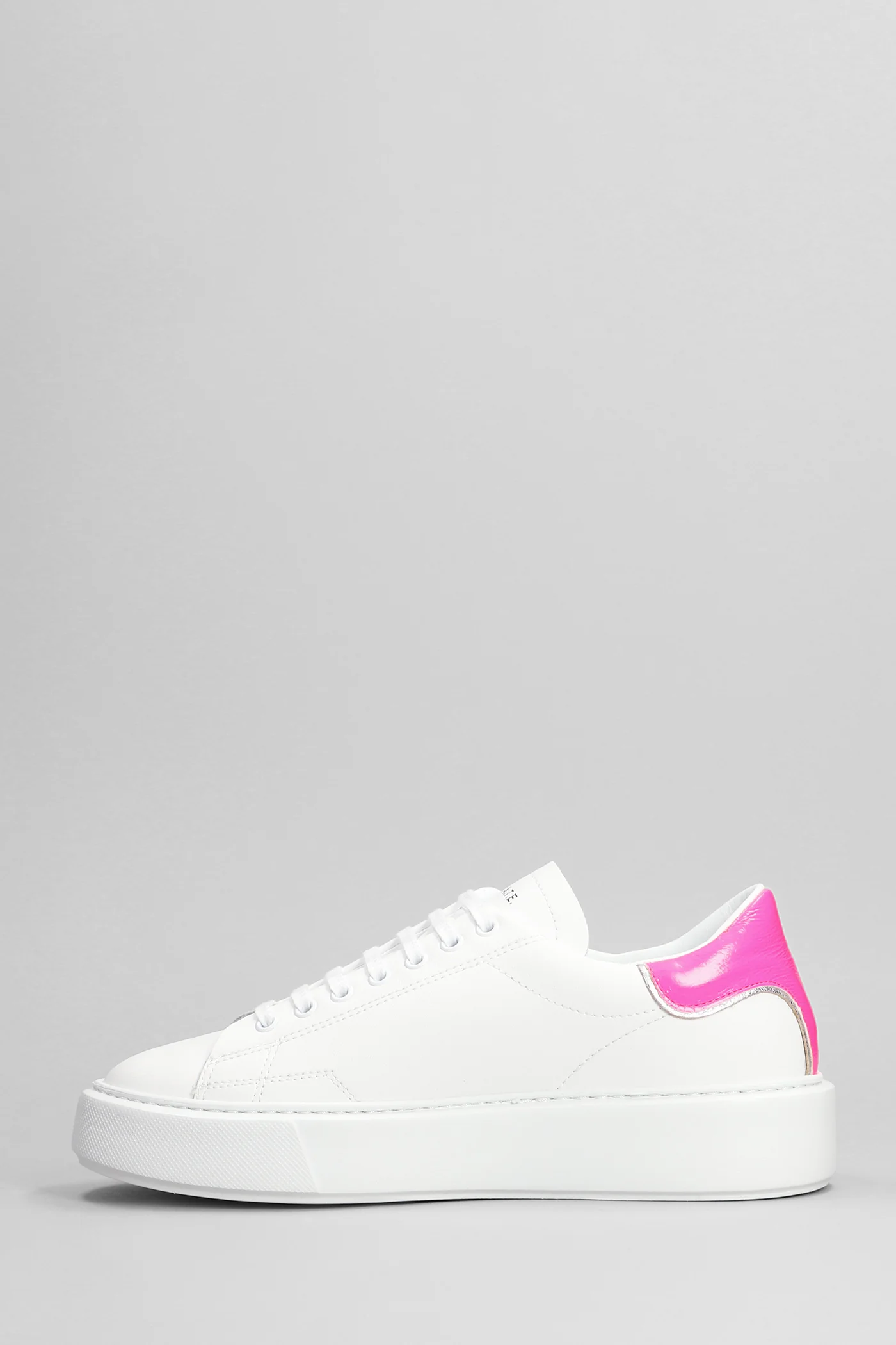 Sfera Fluo Sneakers in white leather - Image 3