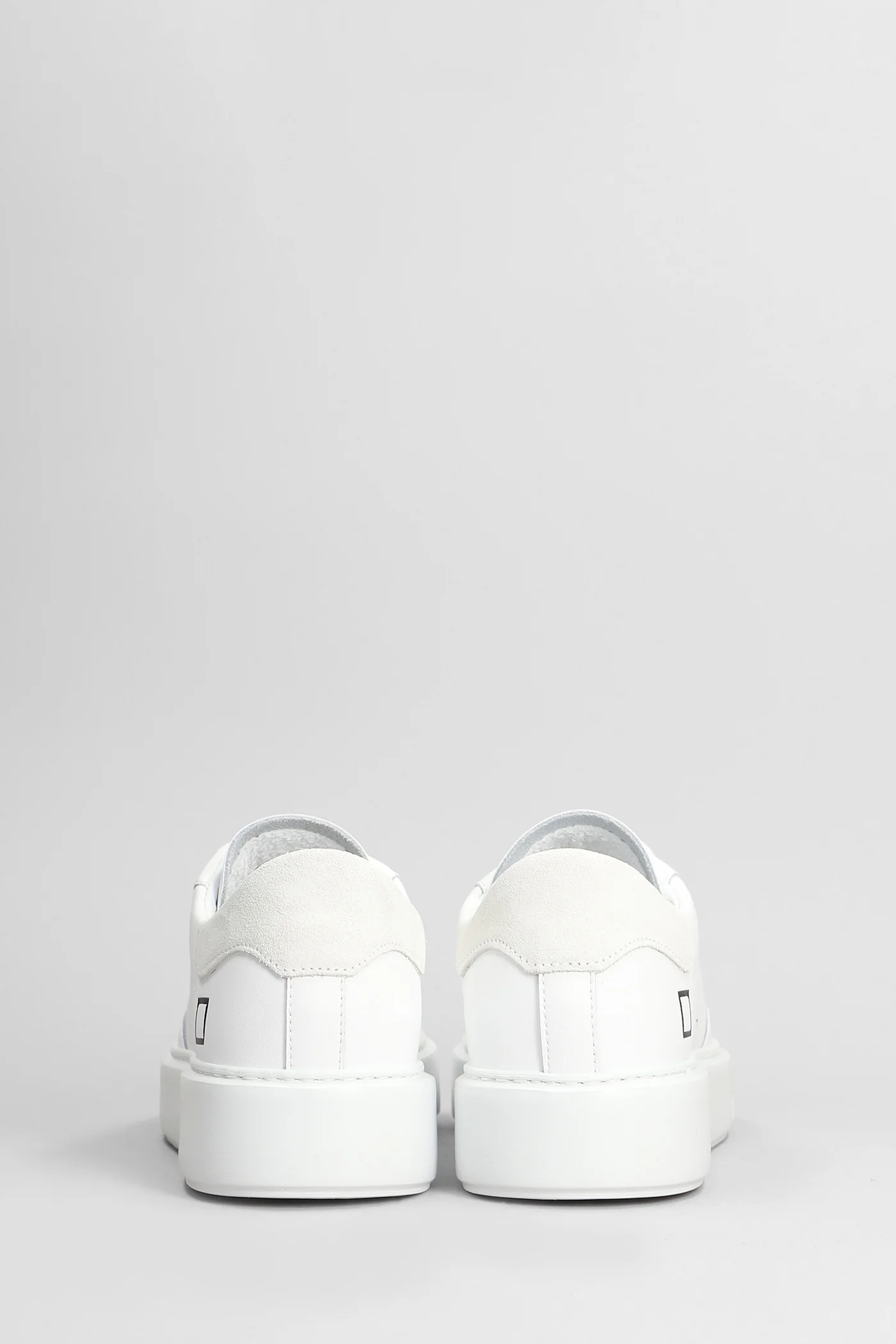Sfera Stripe Sneakers in white leather - Image 4