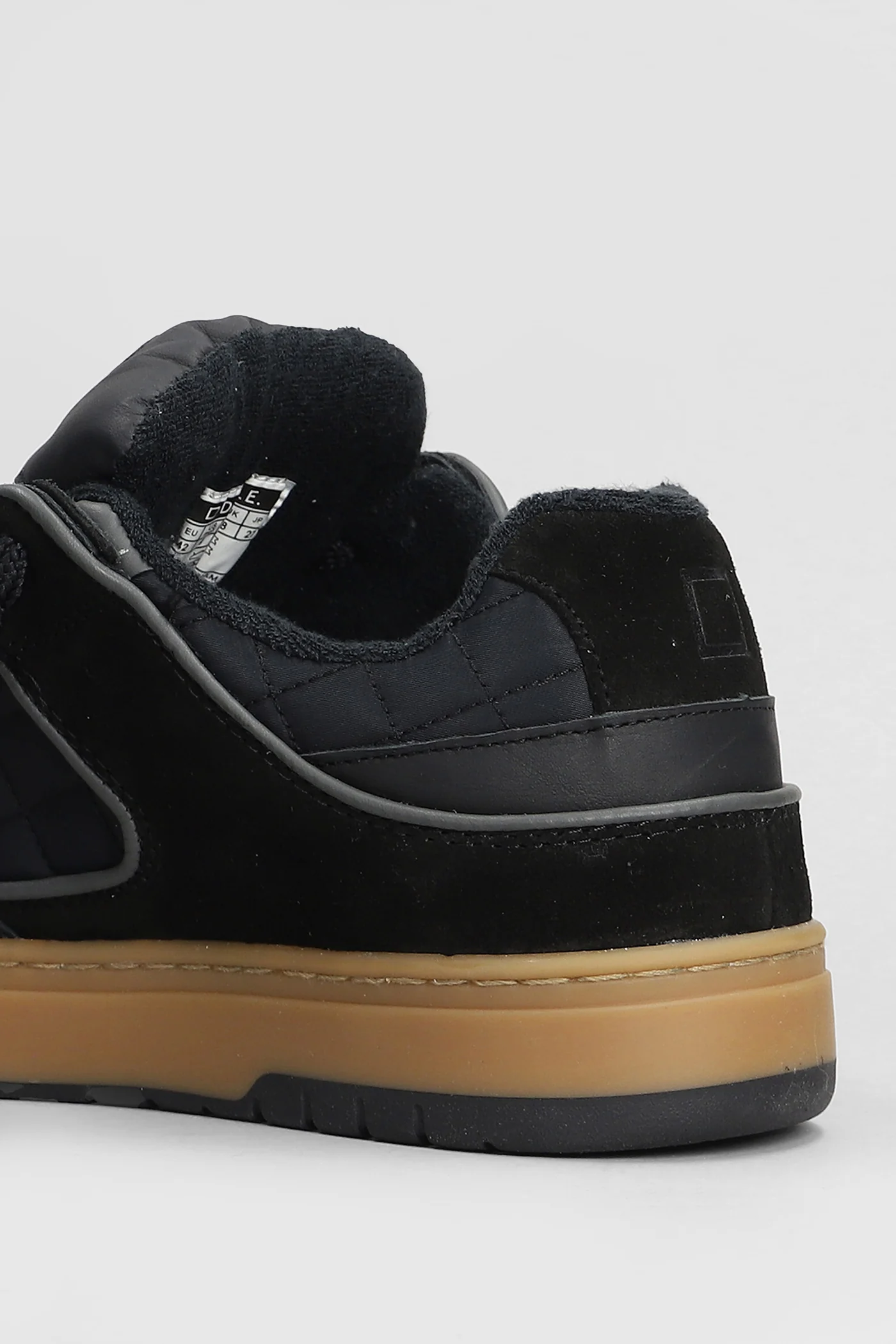 Skate Sneakers in black Suede and fabric - Image 5