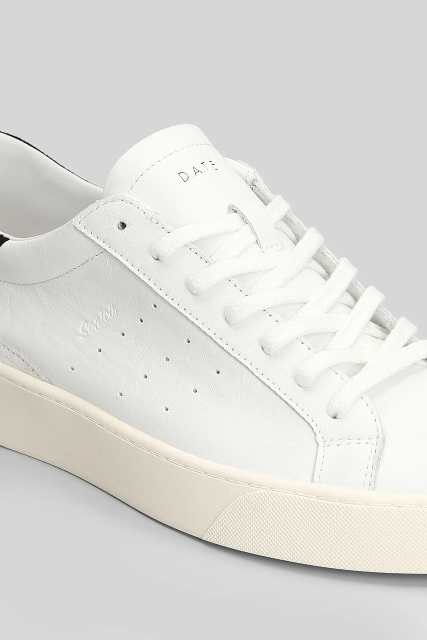 Sonica Calf Sneakers in white leather - Image 5