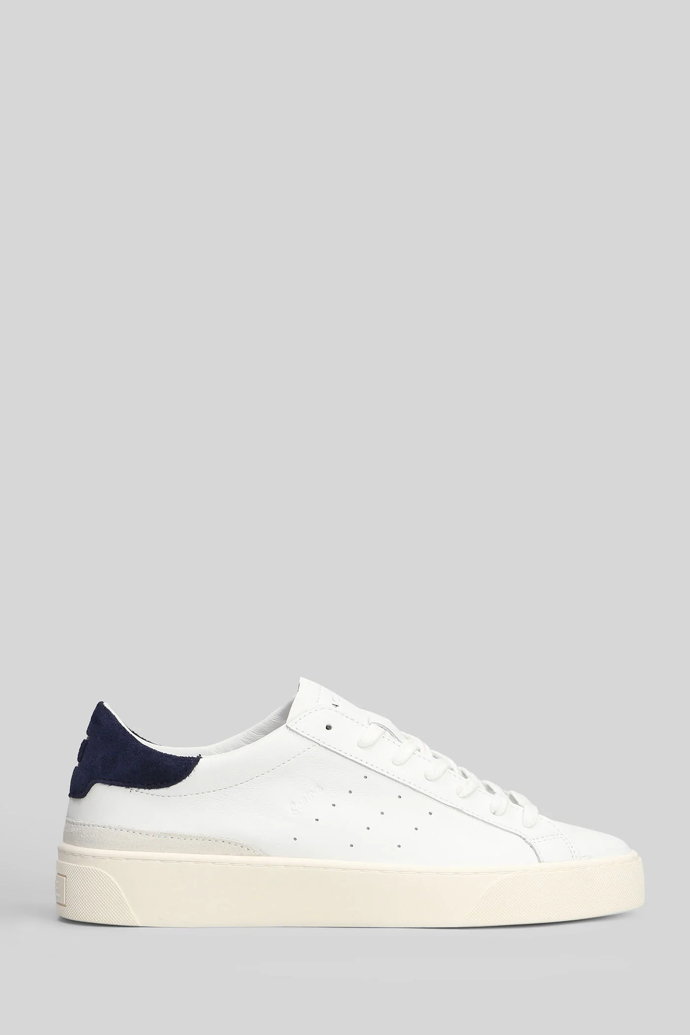 Sonica Calf Sneakers in white leather
