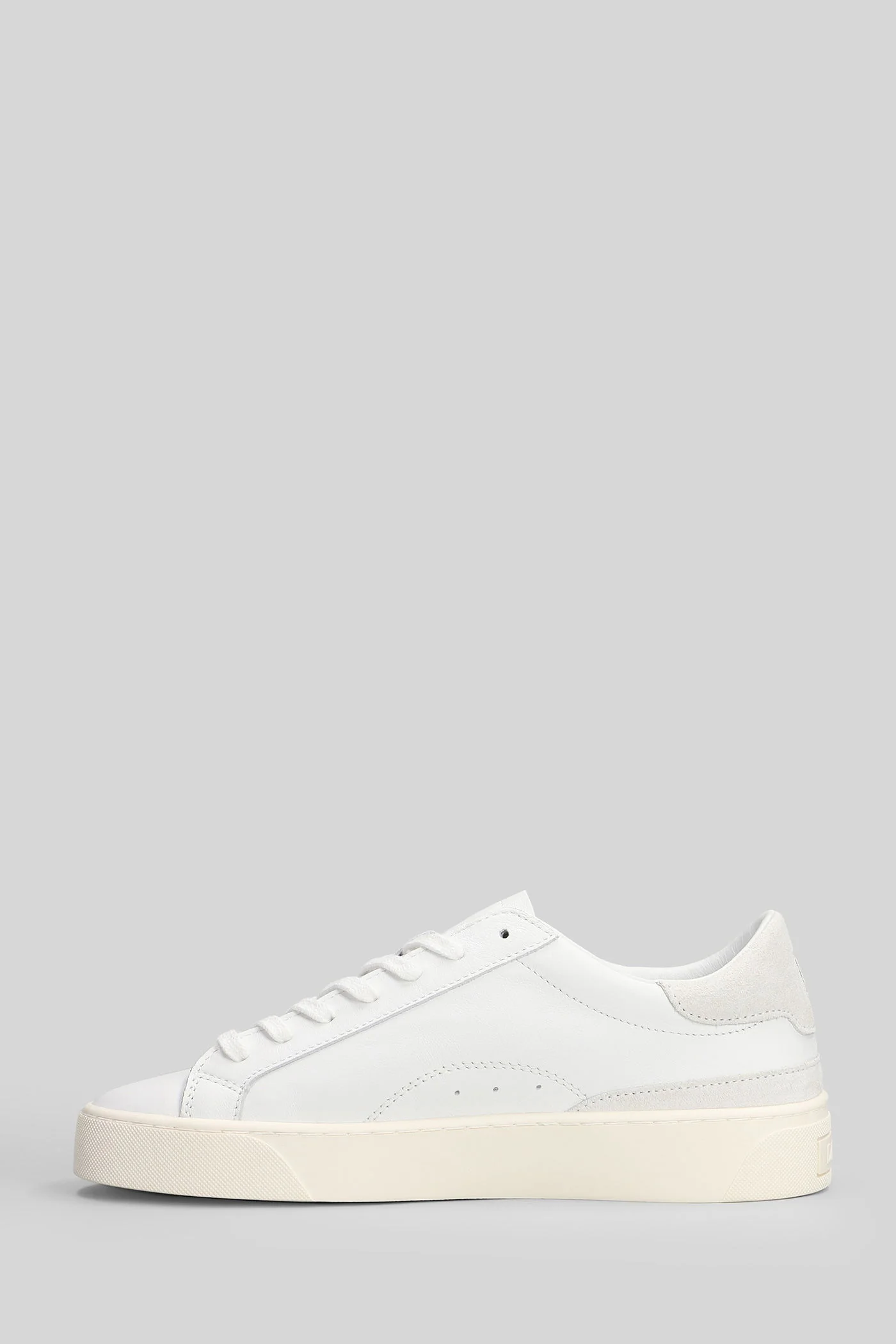 Sonica Calf Sneakers in white leather - Image 3