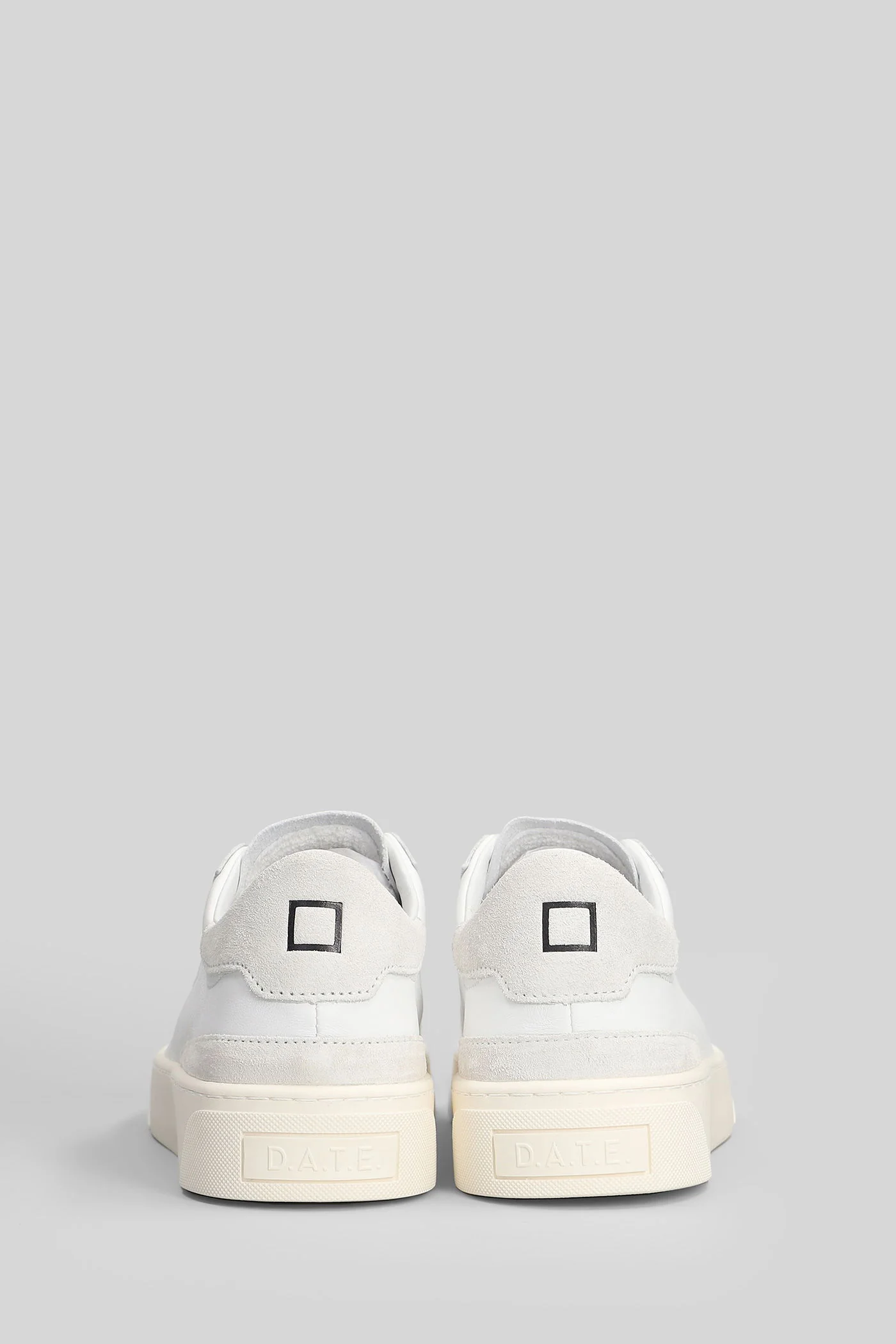 Sonica Calf Sneakers in white leather - Image 4