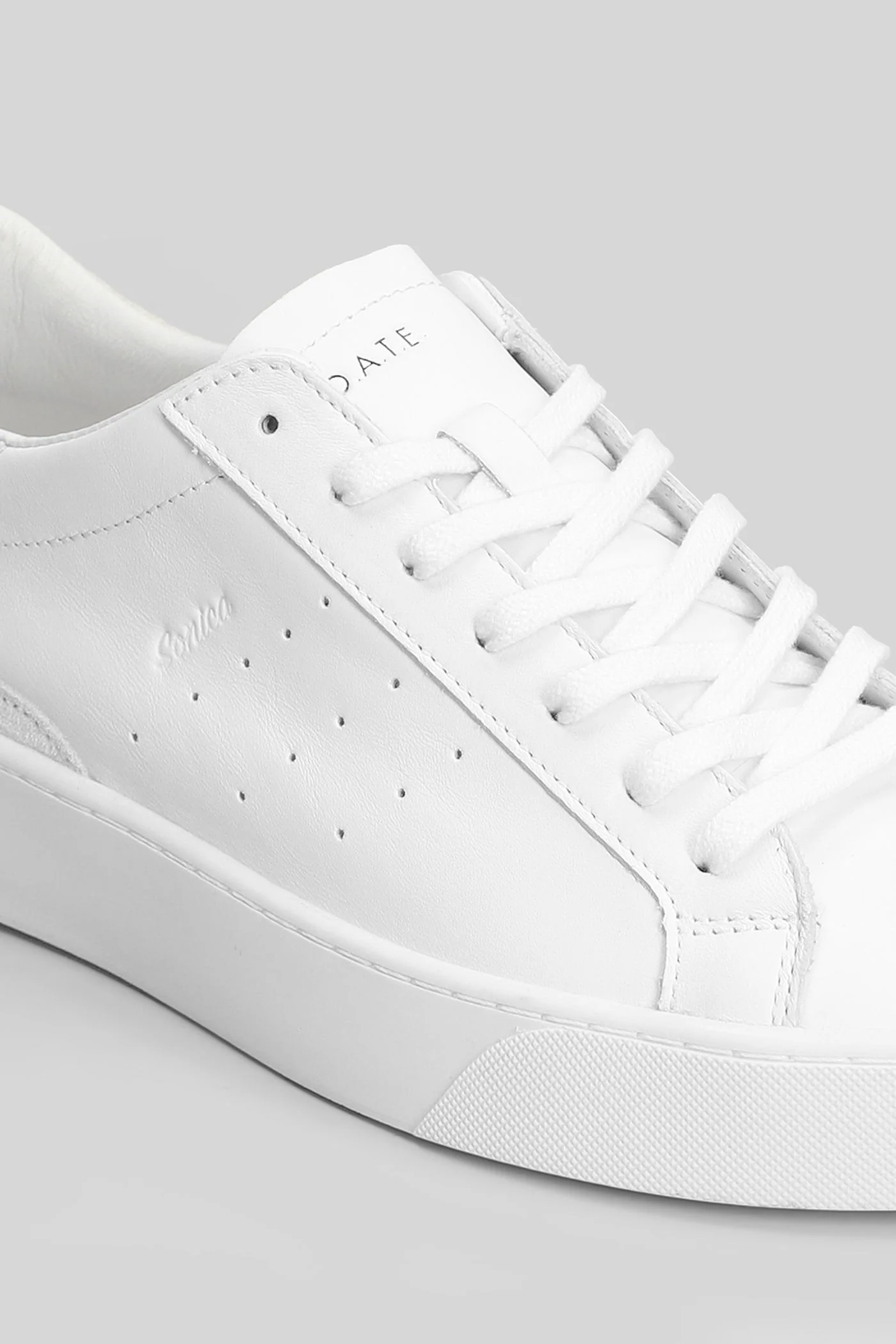 Sonica Calf Sneakers in white leather - Image 5