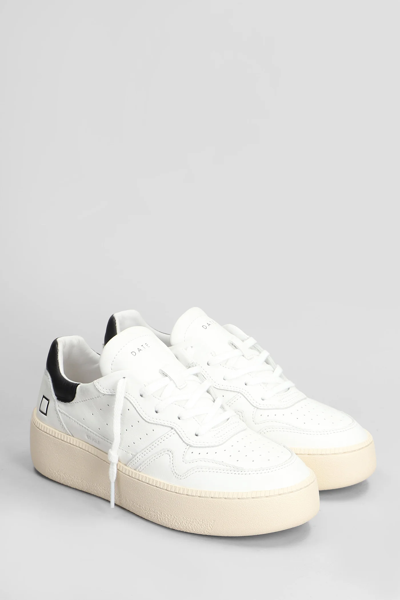 Step Sneakers in white leather - Image 2