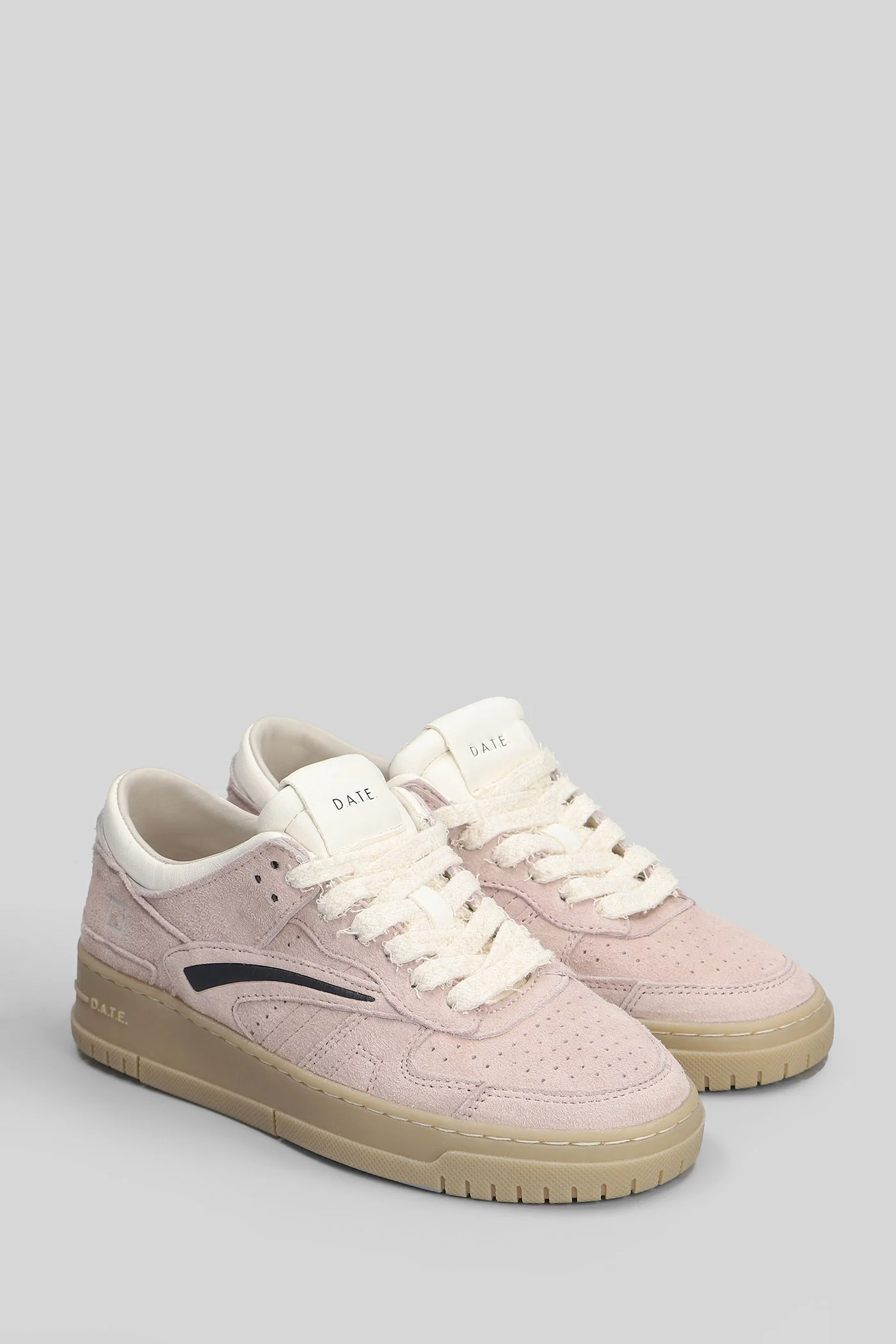 Torneo Block Sneakers in rose-pink suede - Image 2