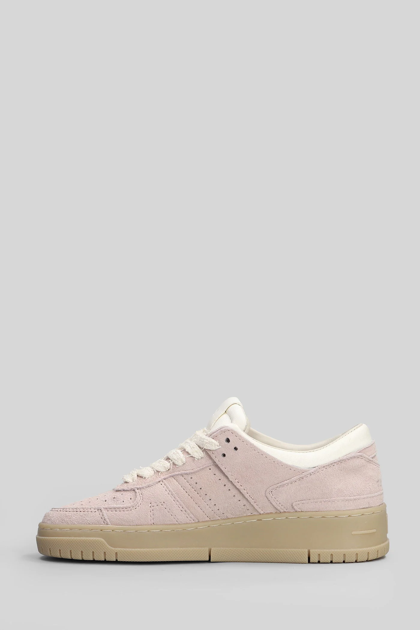 Torneo Block Sneakers in rose-pink suede - Image 3