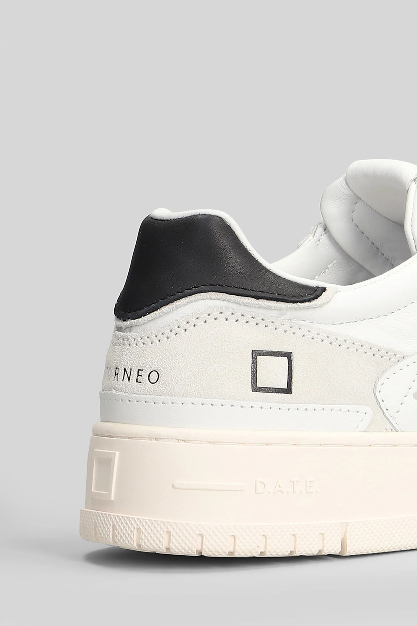 Torneo Pure Basic Sneakers in white suede and leather - Image 5