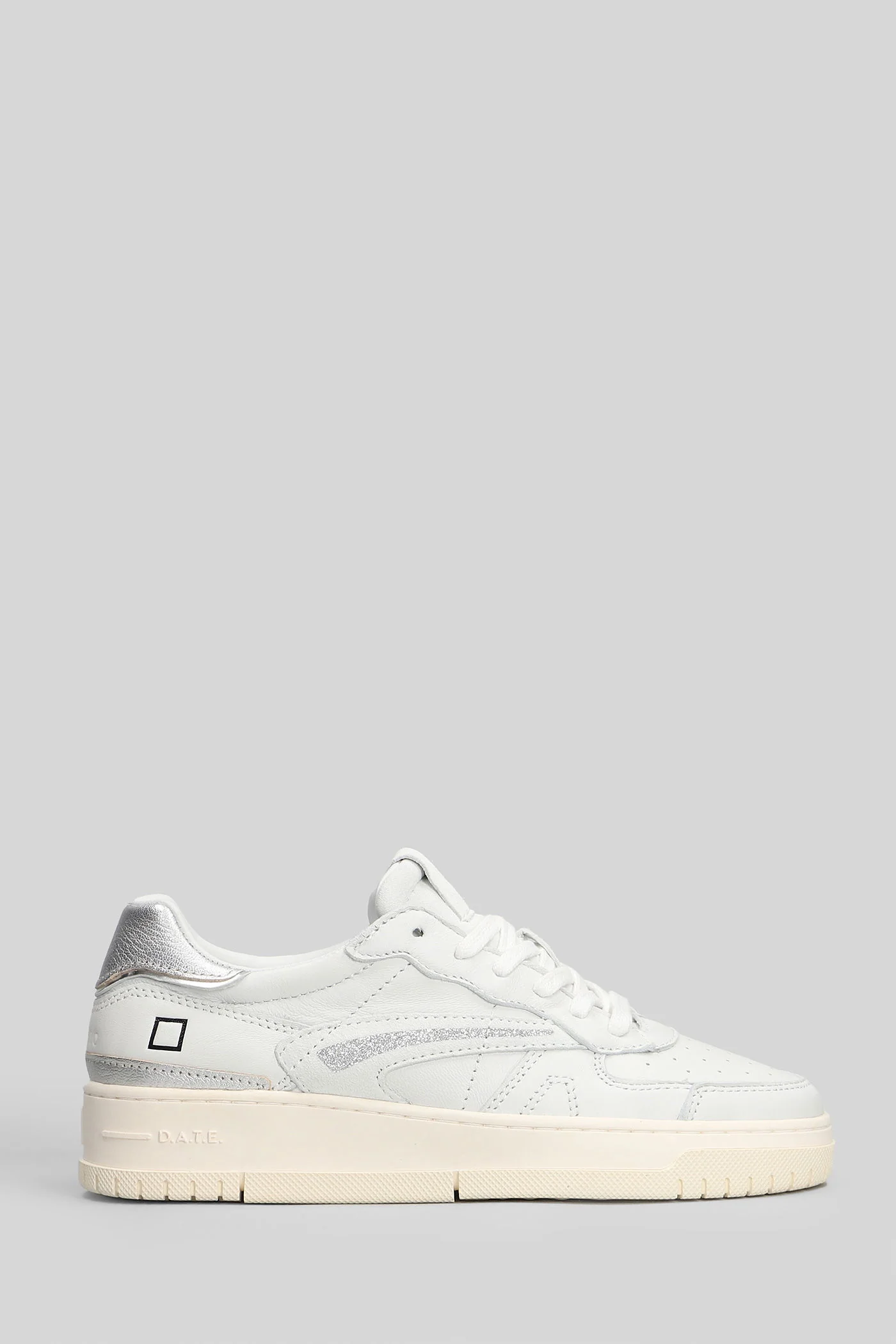 Torneo Pure Shiny Sneakers in white leather