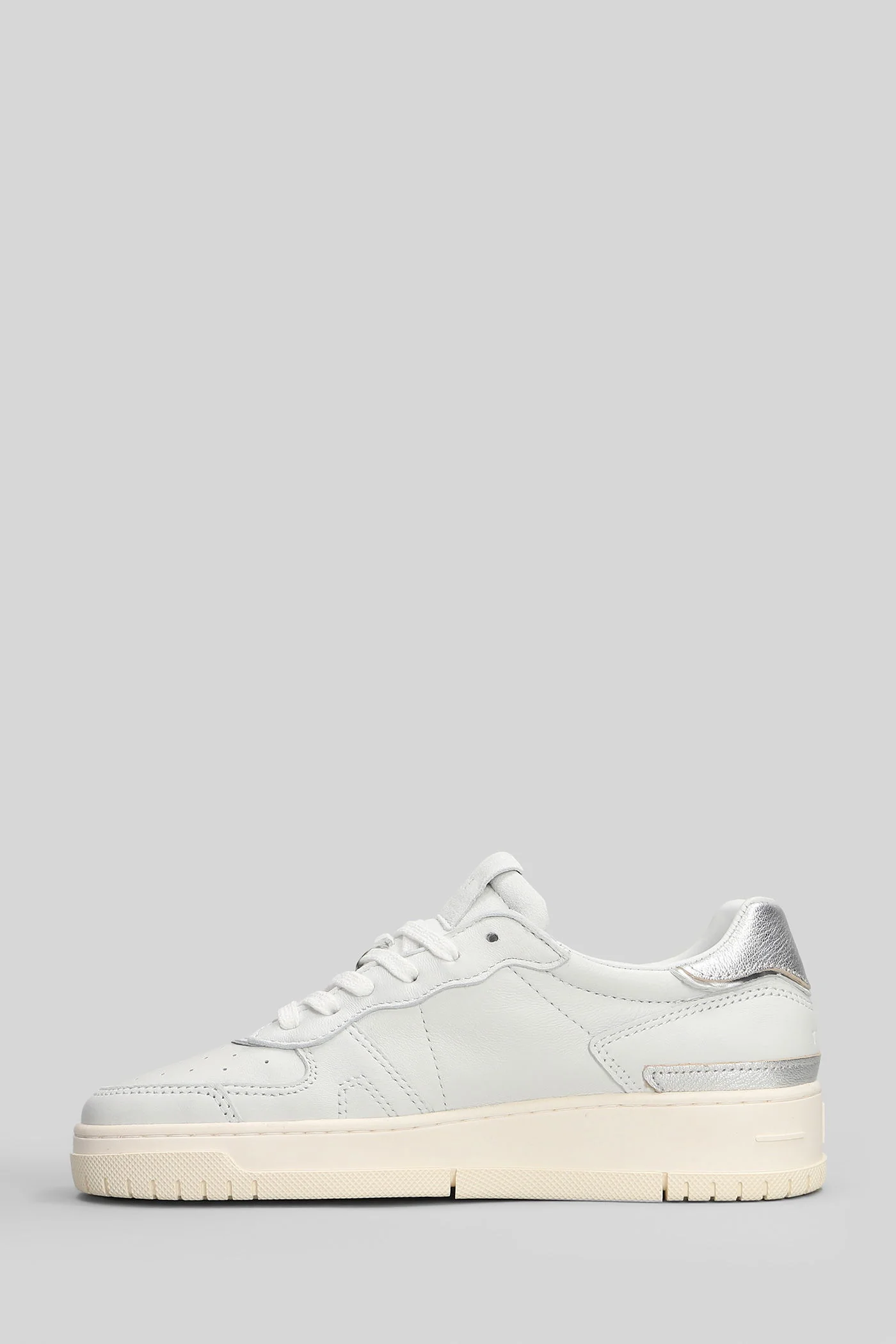 Torneo Pure Shiny Sneakers in white leather - Image 3