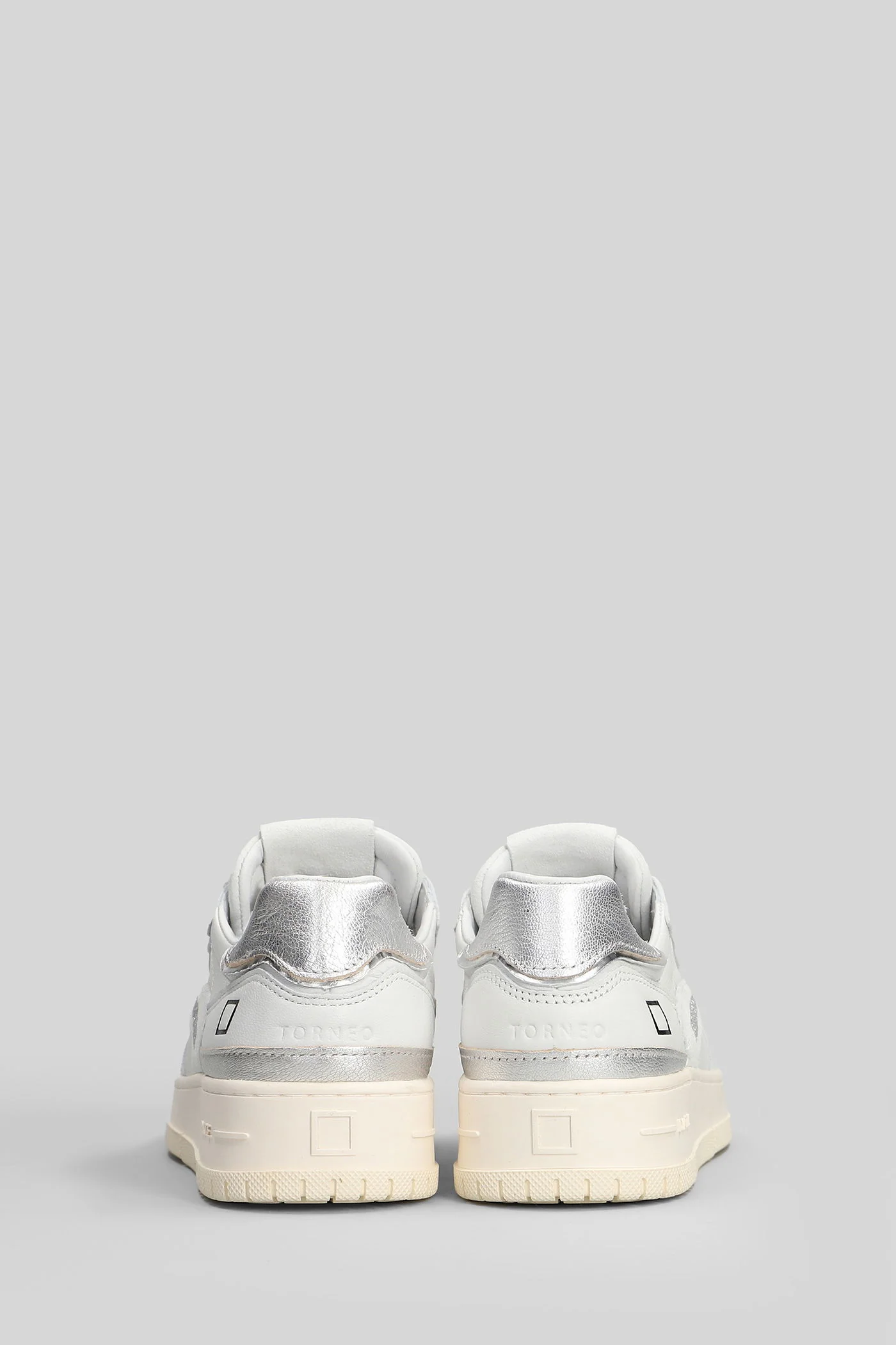 Torneo Pure Shiny Sneakers in white leather - Image 4