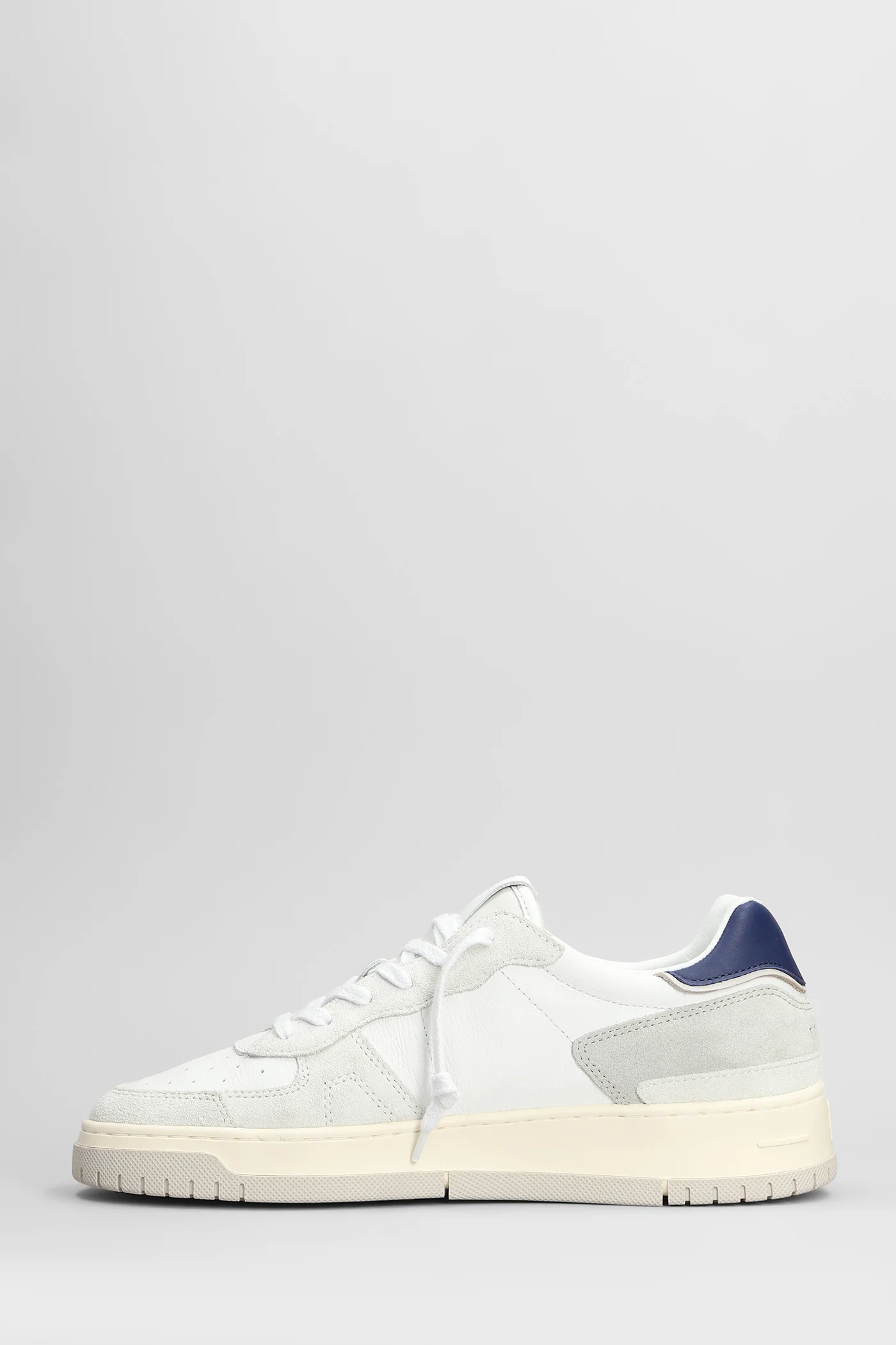 Torneo Pure Soft Sneakers in white suede and leather - Image 3
