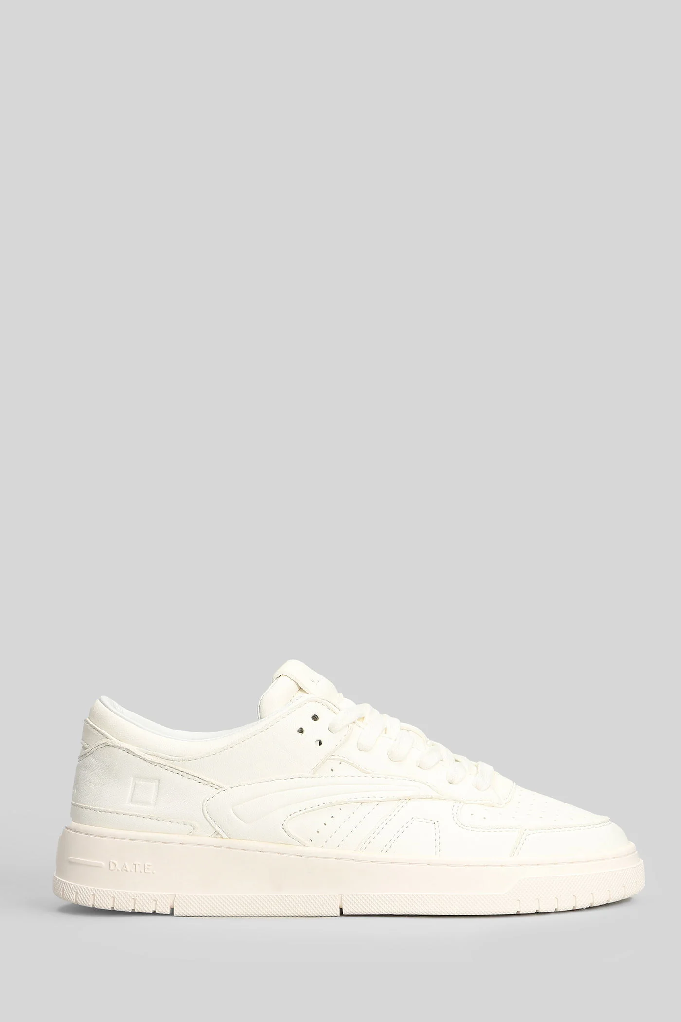 Torneo Soft Sneakers in white suede and leather