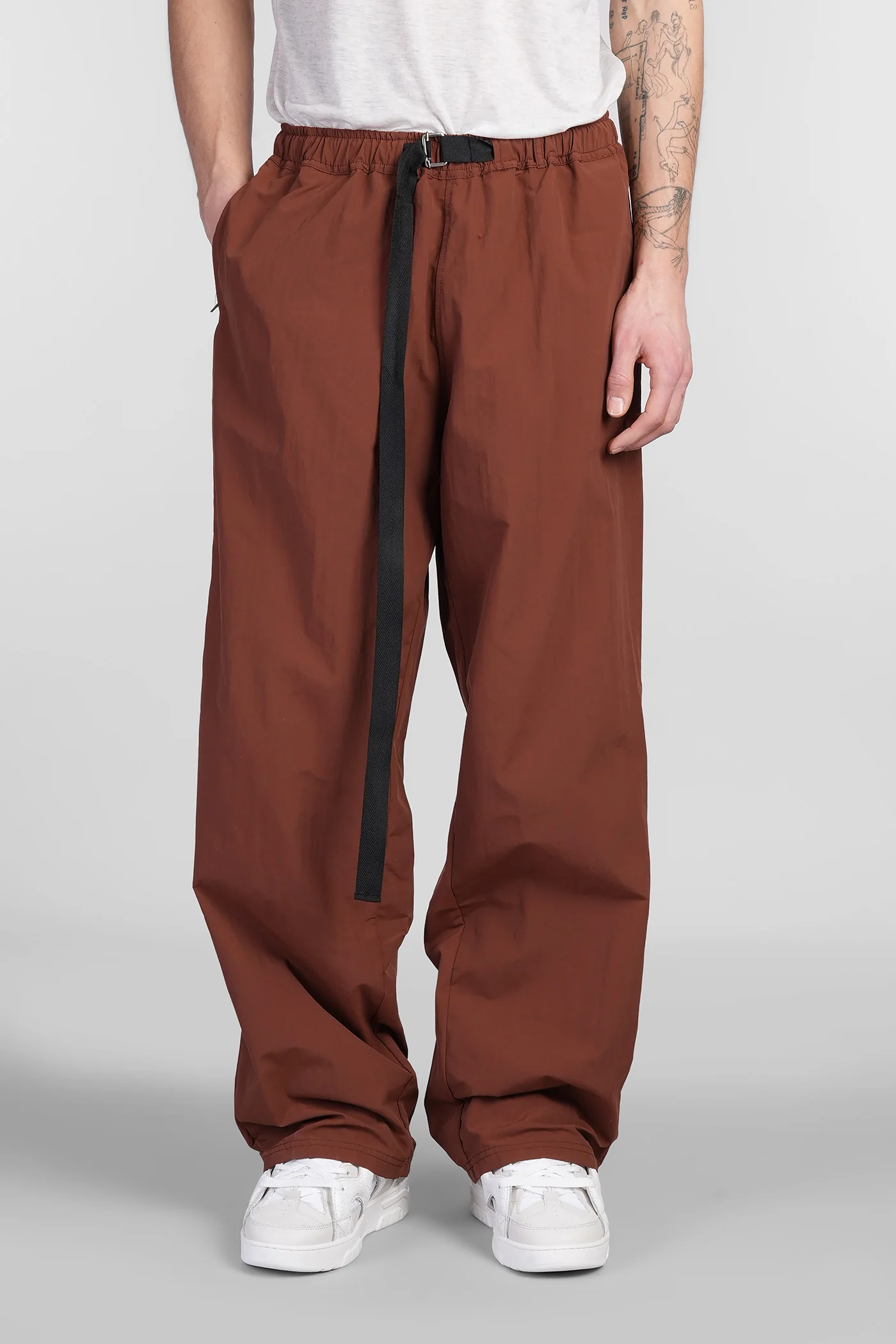 Brooklyn Pants in brown cotton