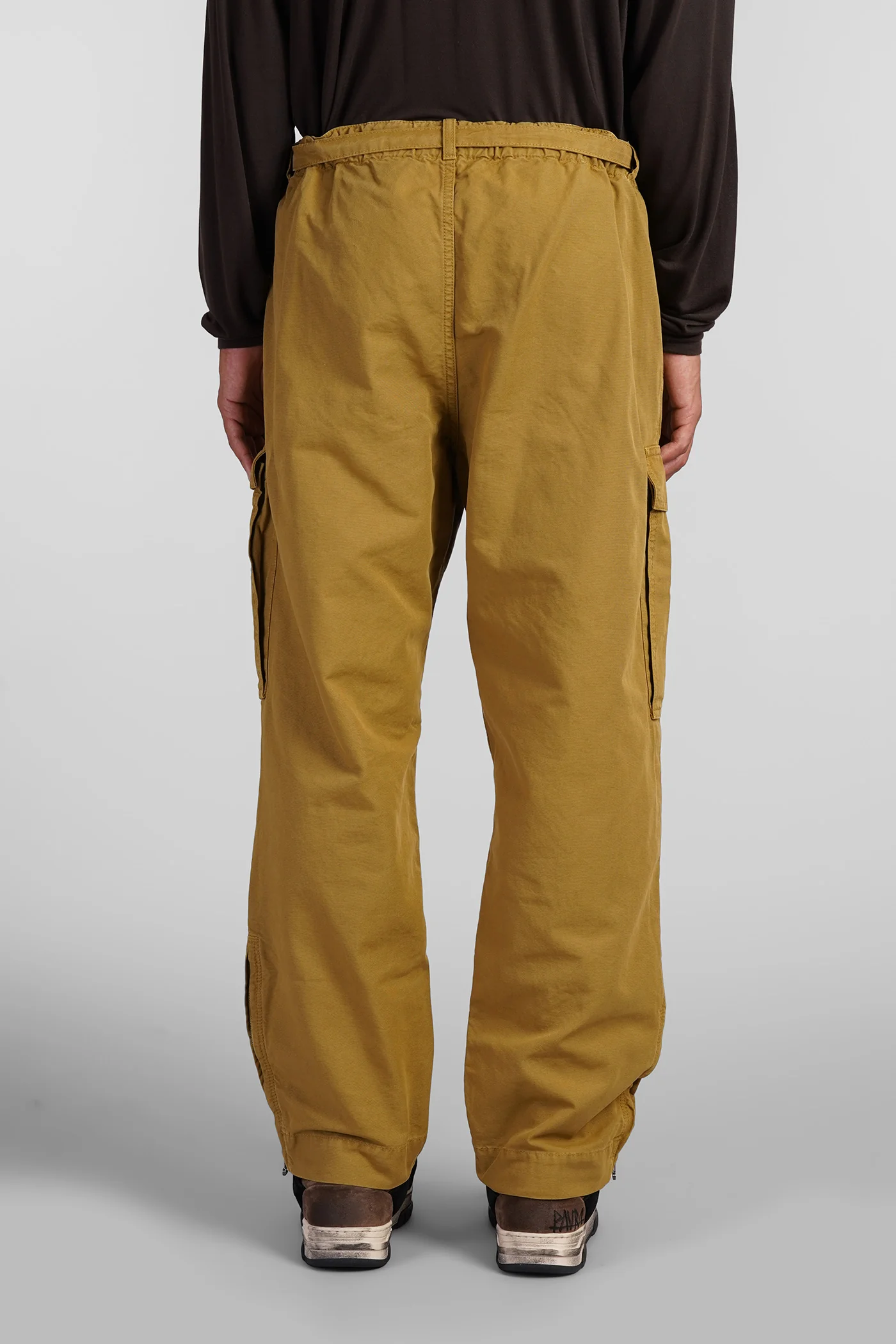 Buz Pants in beige cotton - Image 3