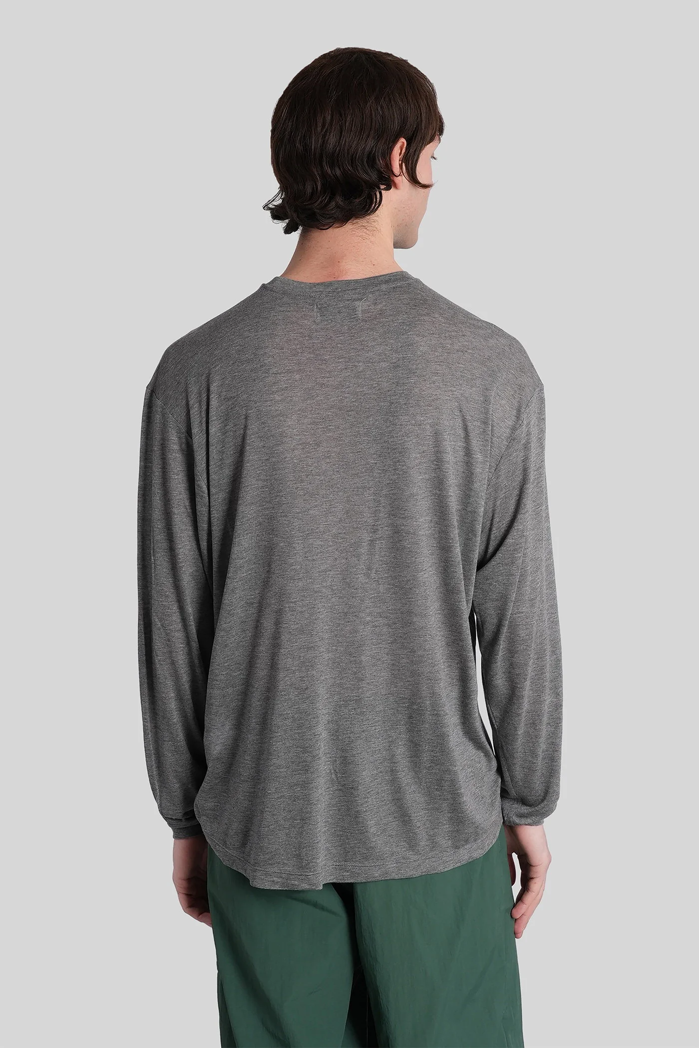 Obi T-Shirt in grey cotton - Image 3