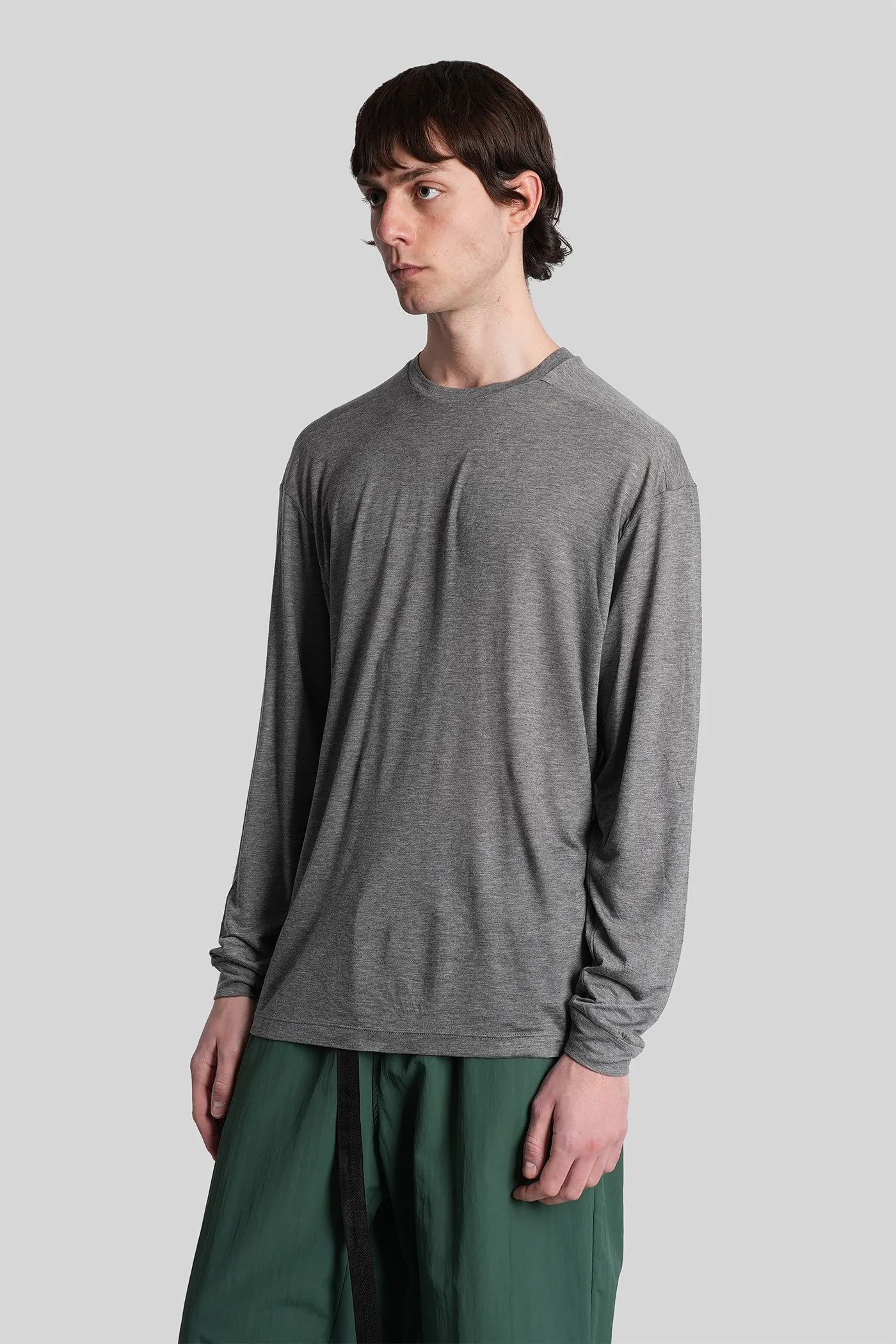 Obi T-Shirt in grey cotton - Image 4