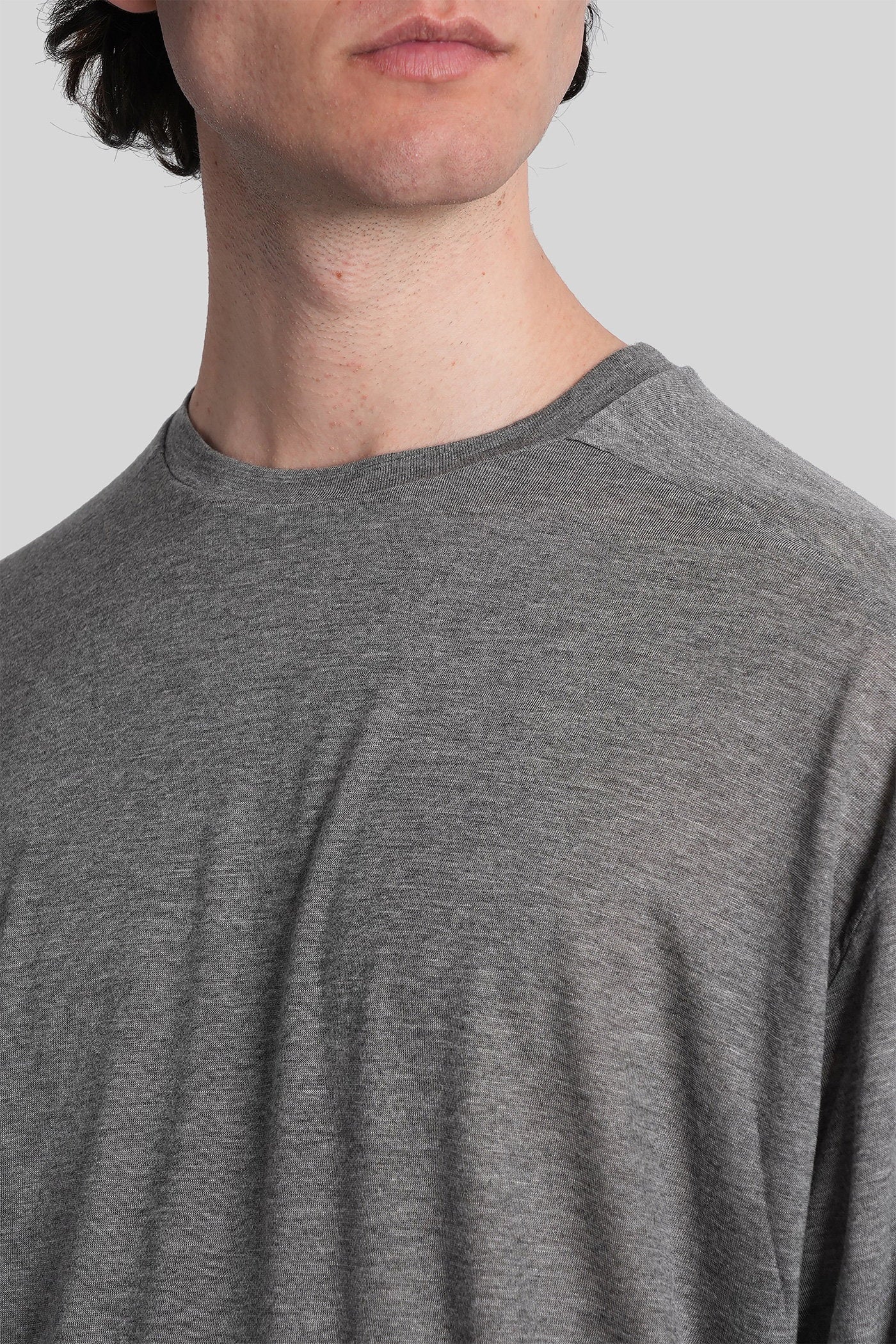 Obi T-Shirt in grey cotton - Image 5