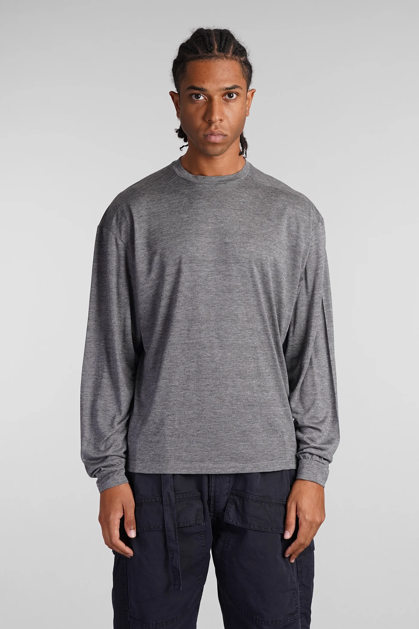 Obi T-Shirt in grey cotton