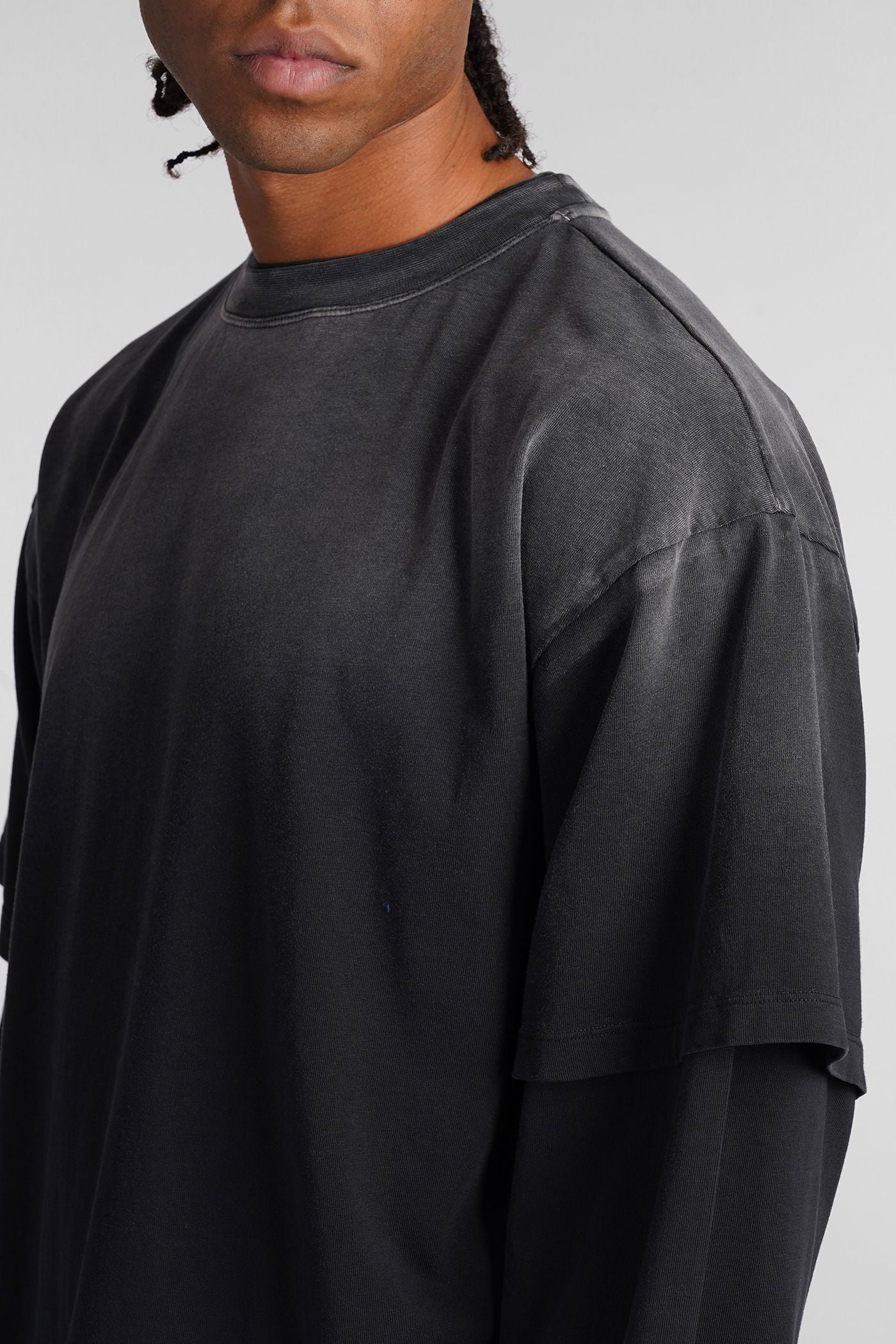 Zeno T-Shirt in black cotton - Image 5