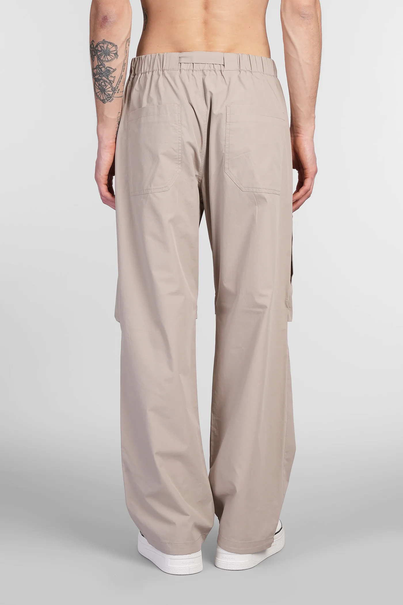 Jordan Pants in beige cotton - Image 3