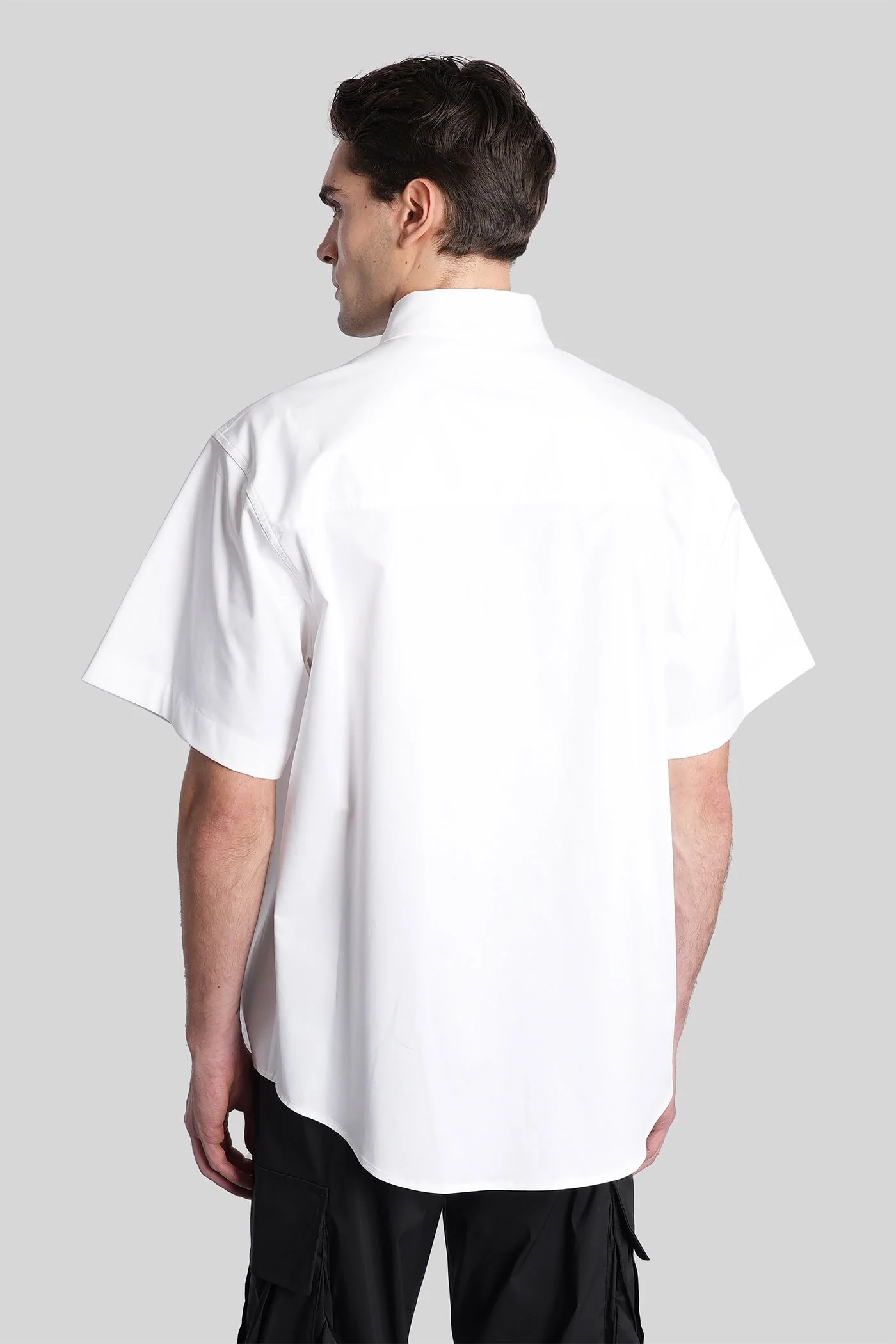Karl Shirt in white cotton - Image 3