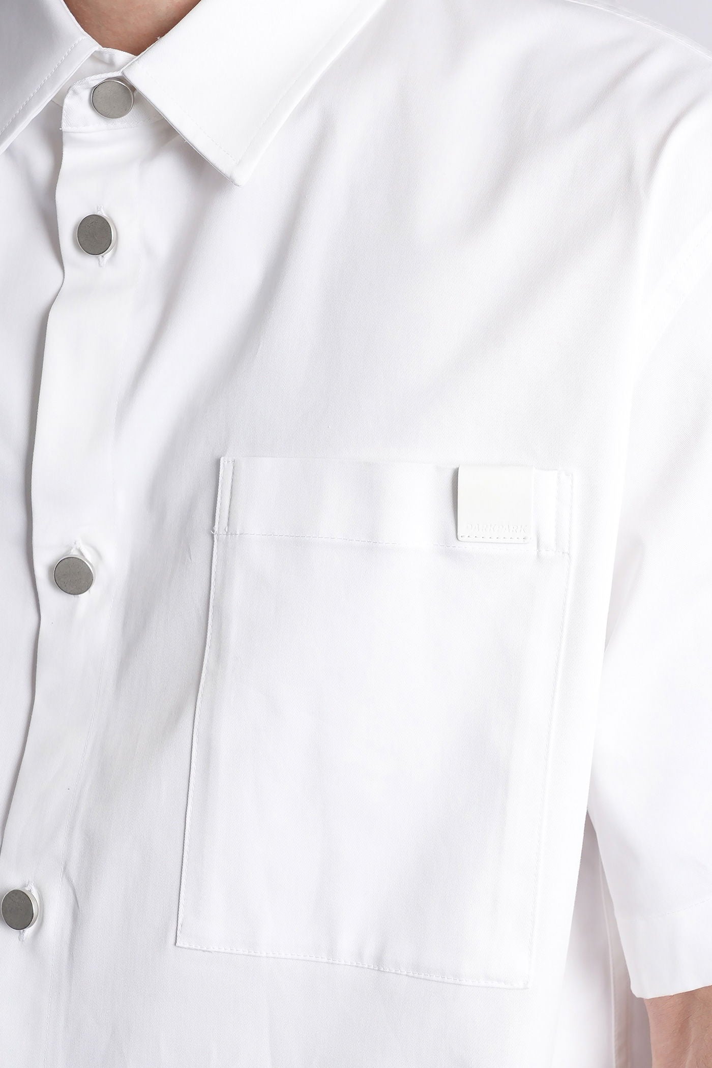 Karl Shirt in white cotton - Image 5