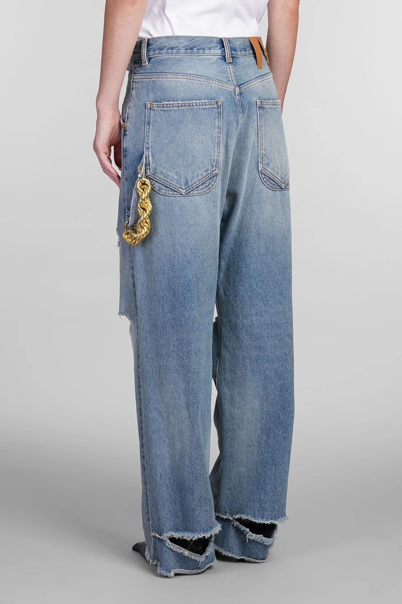 Lisa Jeans in blue cotton - Image 3