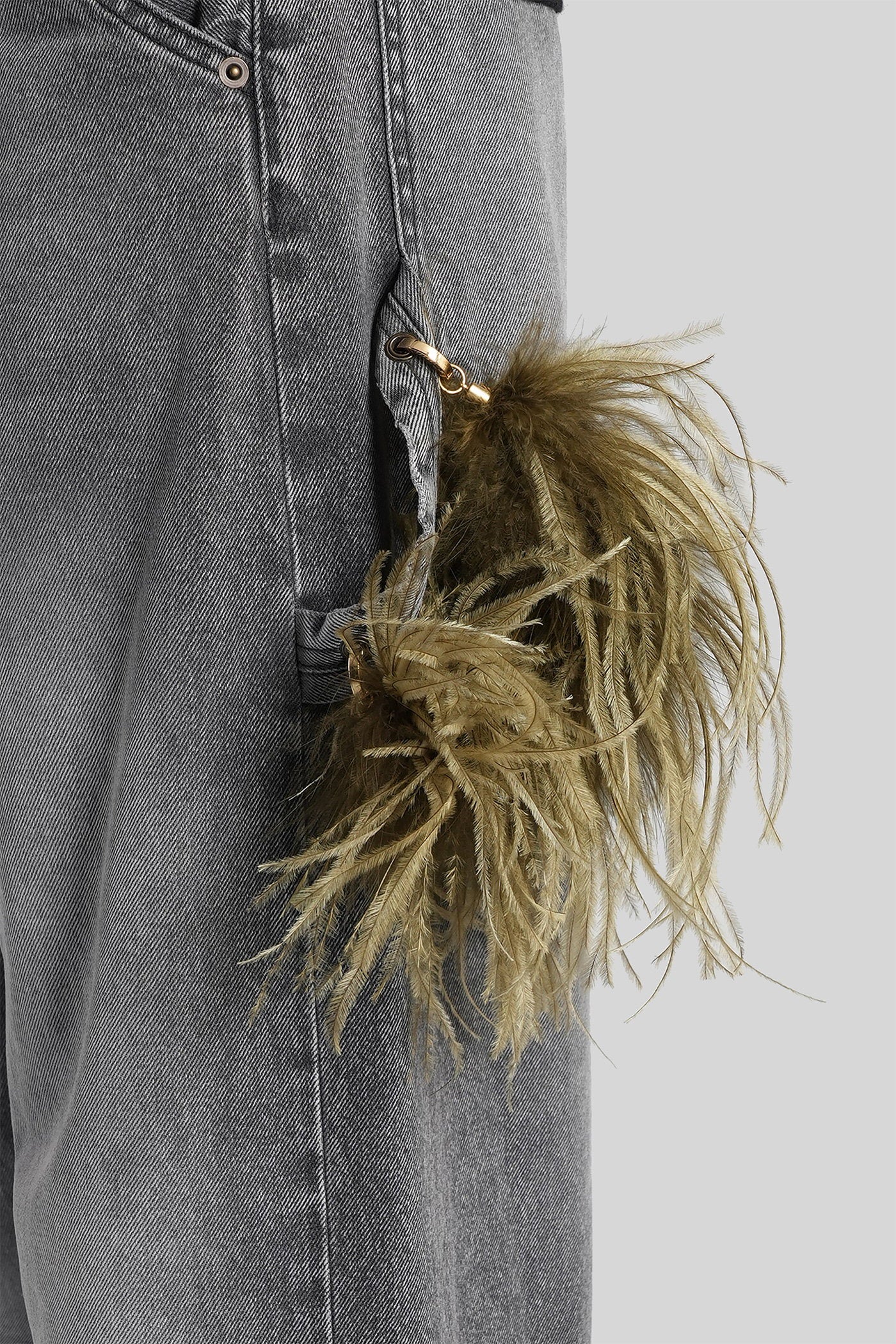 Lisa Jeans in grey cotton - Image 5
