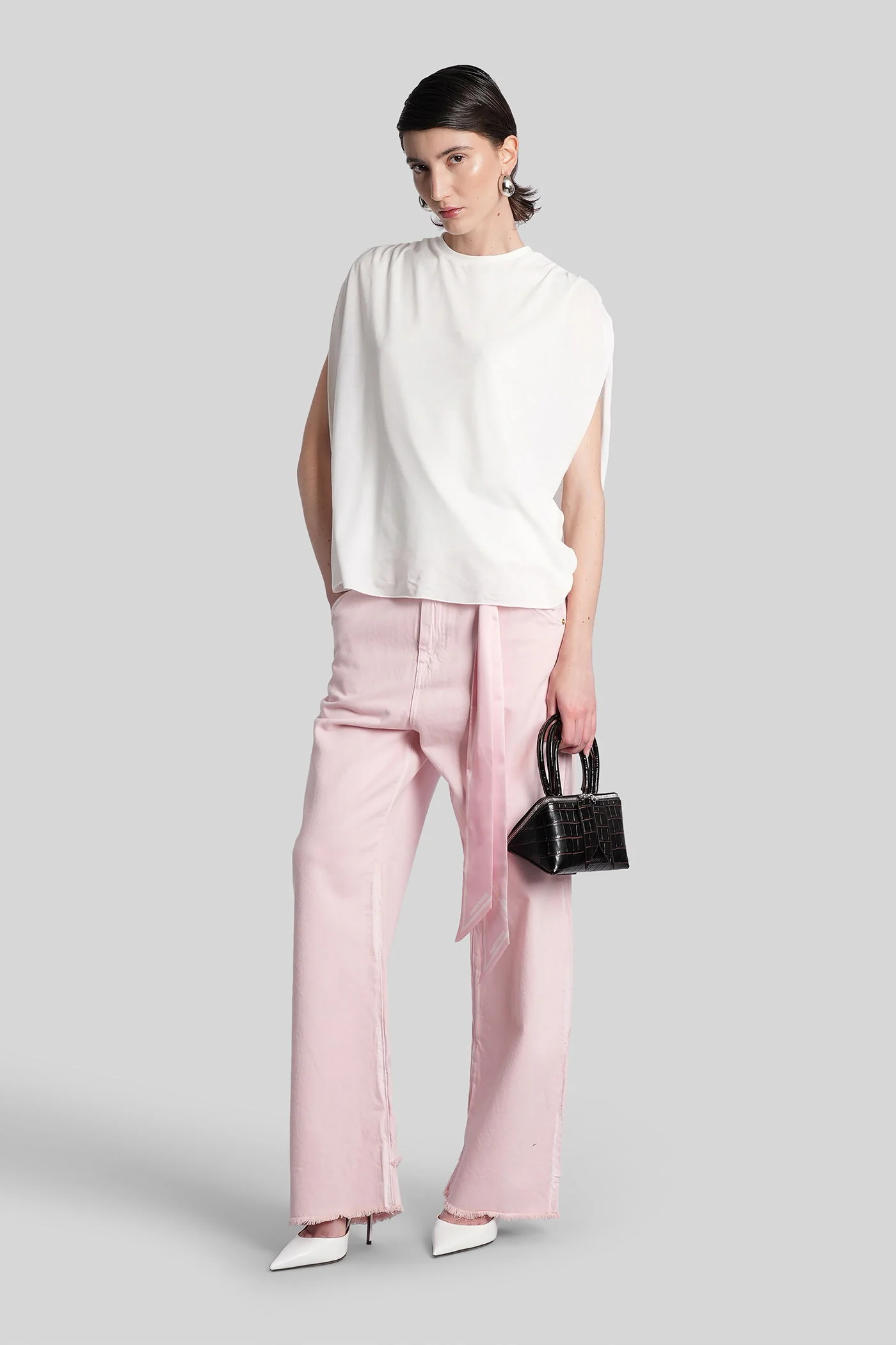 Lisa Jeans in rose-pink denim - Image 2