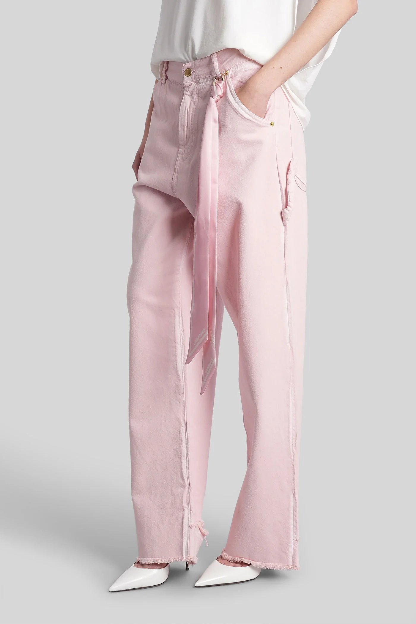 Lisa Jeans in rose-pink denim - Image 4
