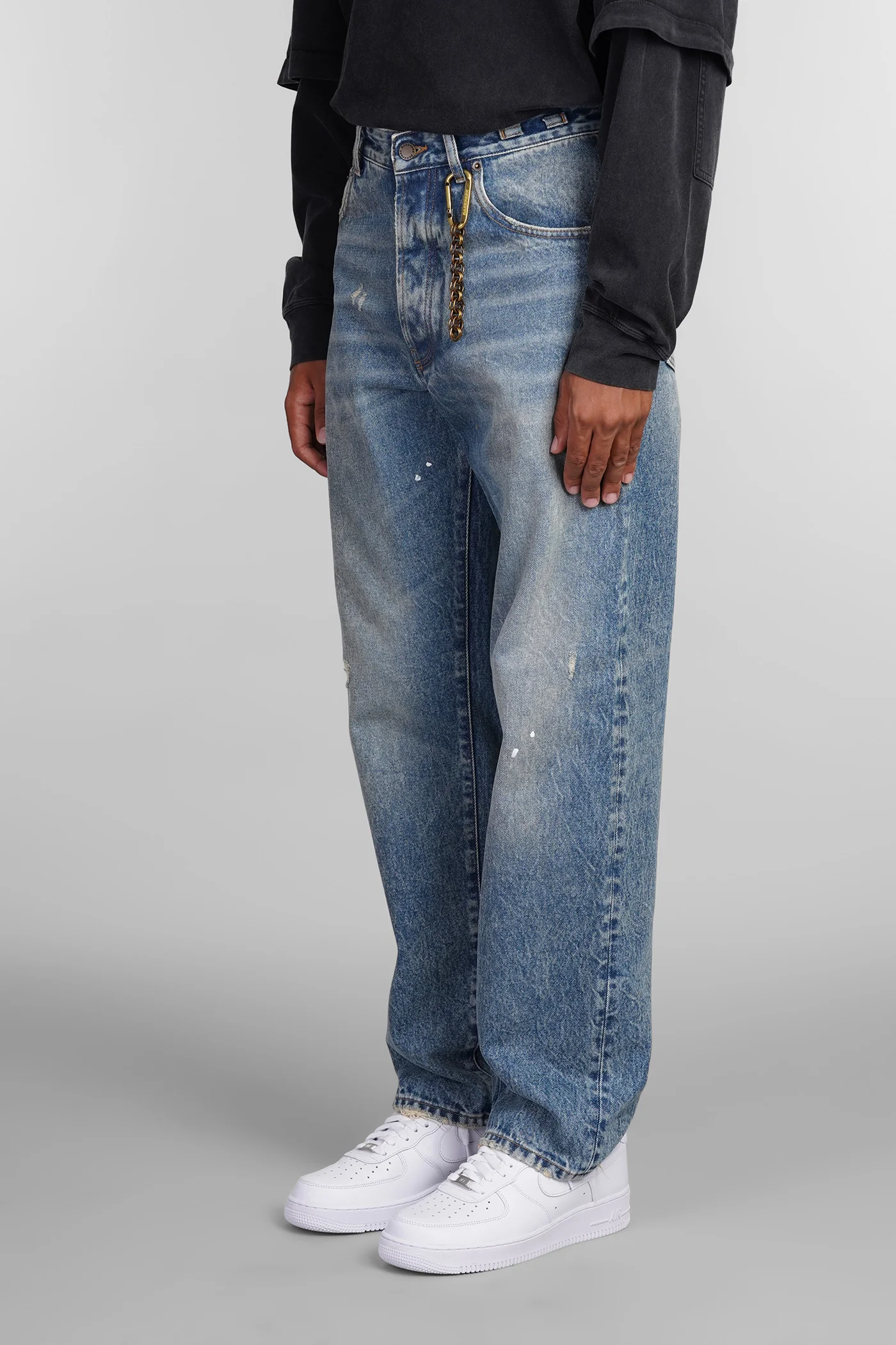 Mark Jeans in blue cotton - Image 4