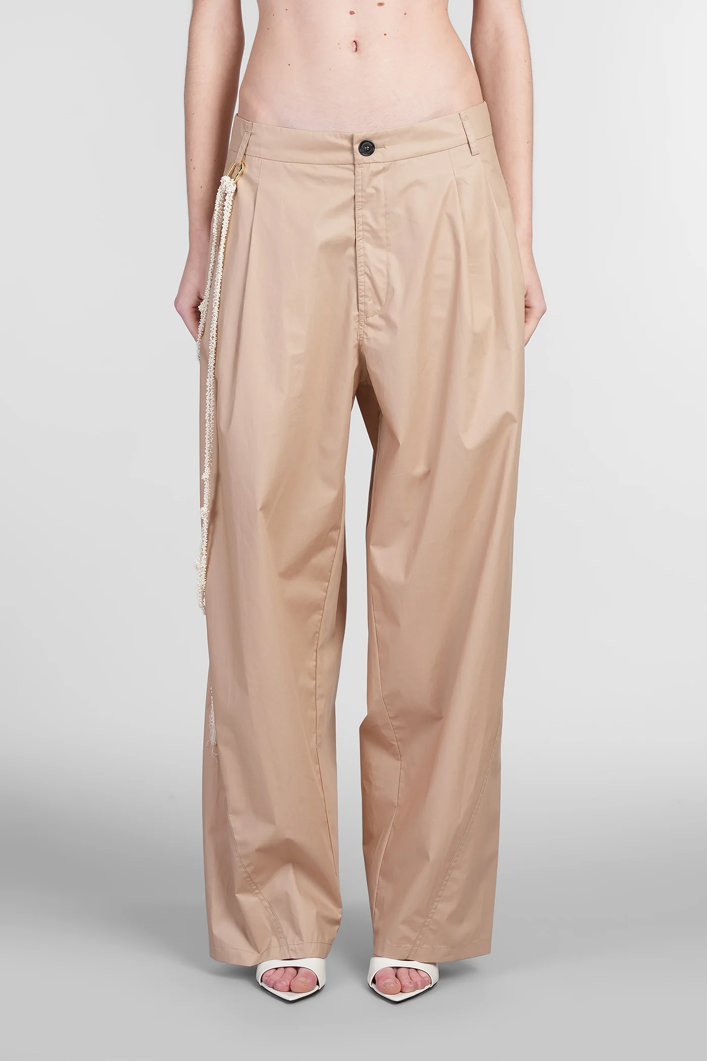 Phebe Pants in Camel cotton