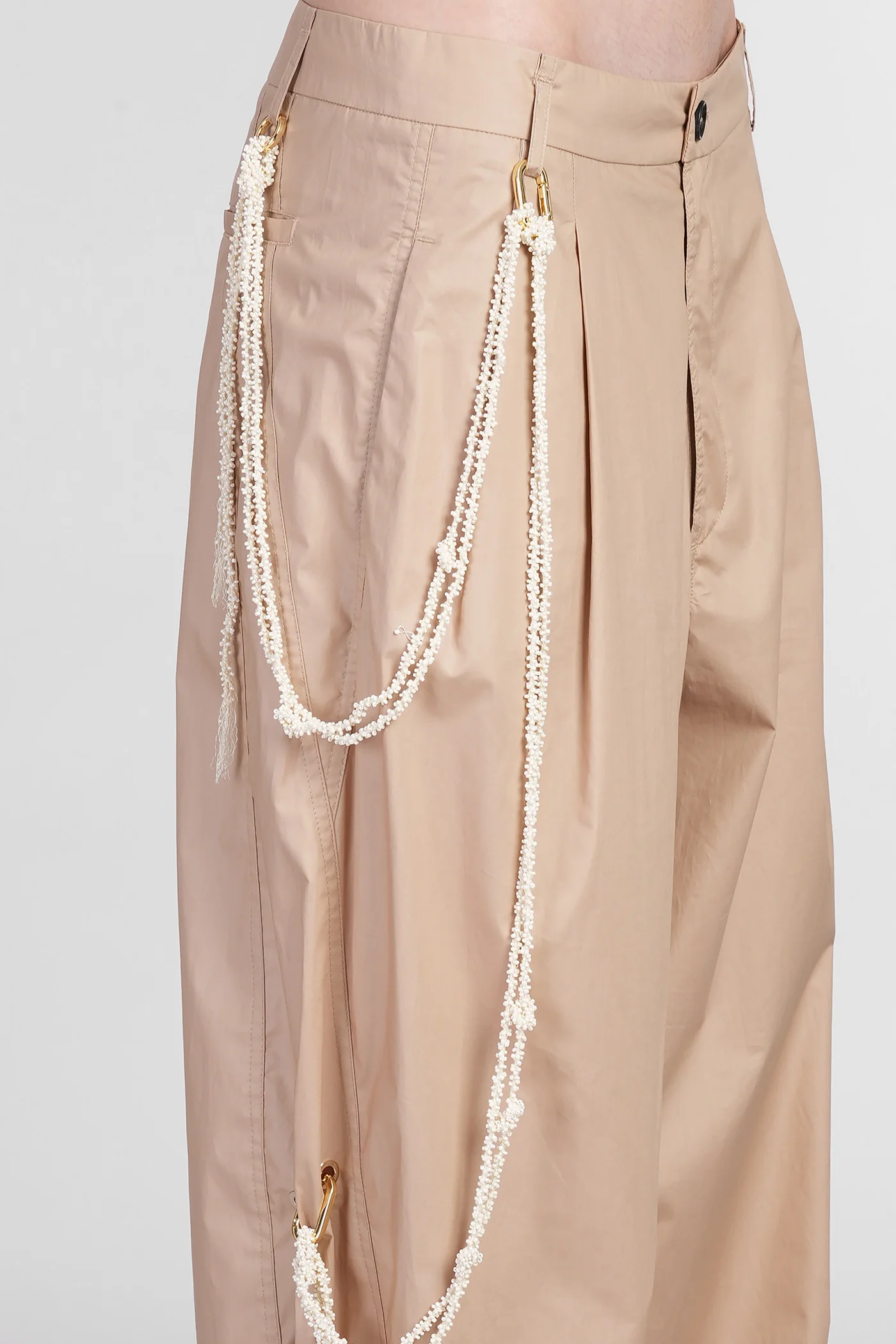 Phebe Pants in Camel cotton - Image 5