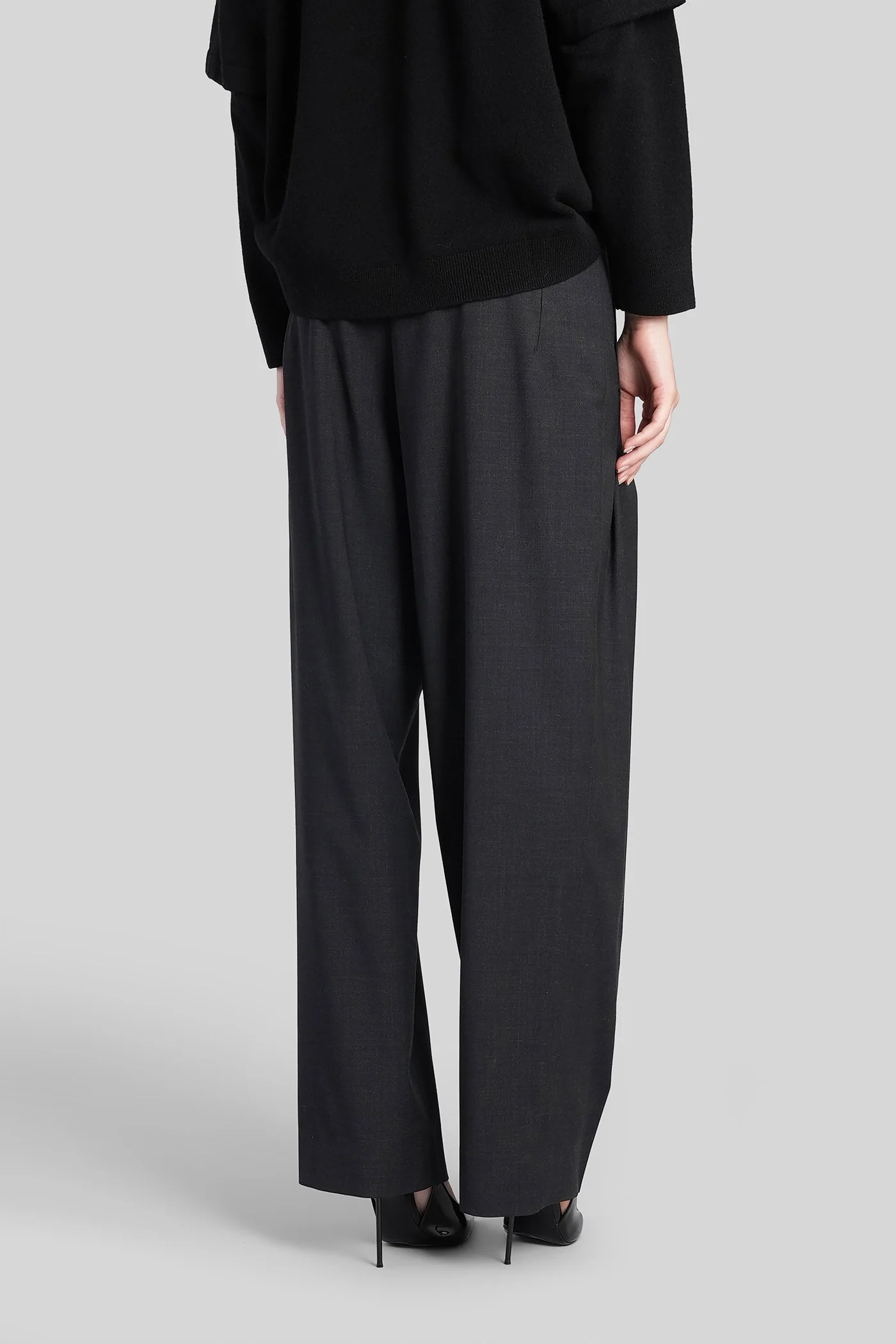 Ronda Pants in grey polyester - Image 3