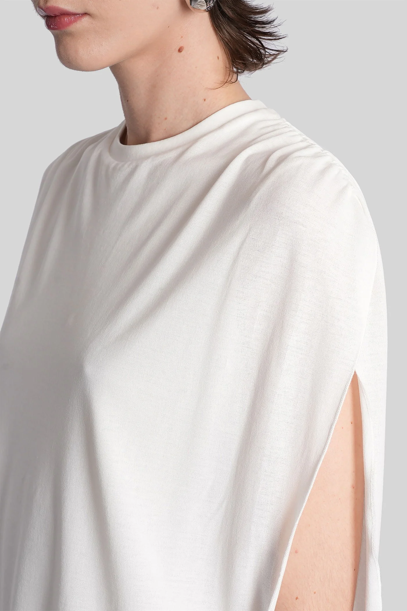 Tracy Topwear in white cotton - Image 5